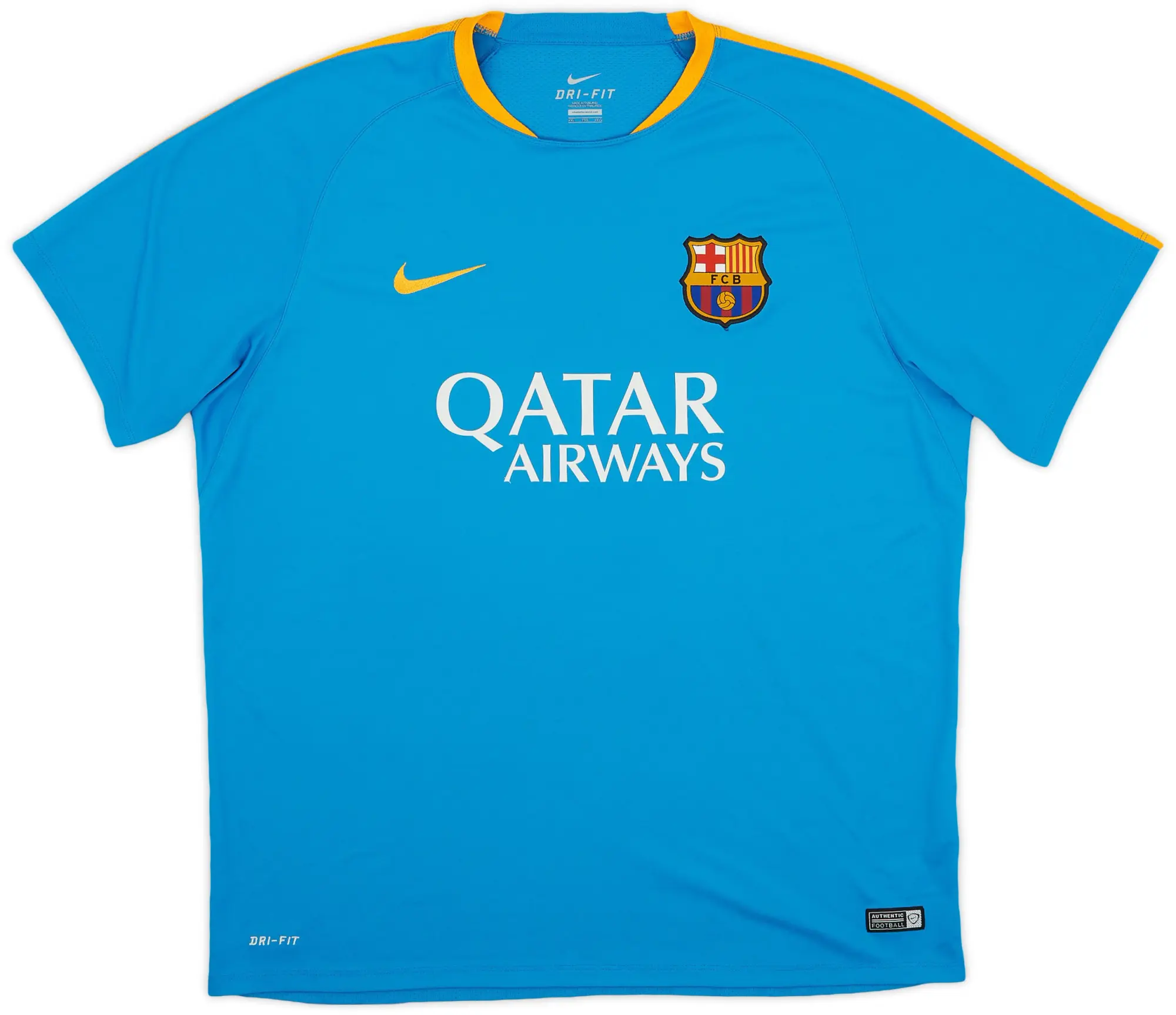 2015-16 Barcelona Nike Training Shirt - 9/10 - (XL.Boys)