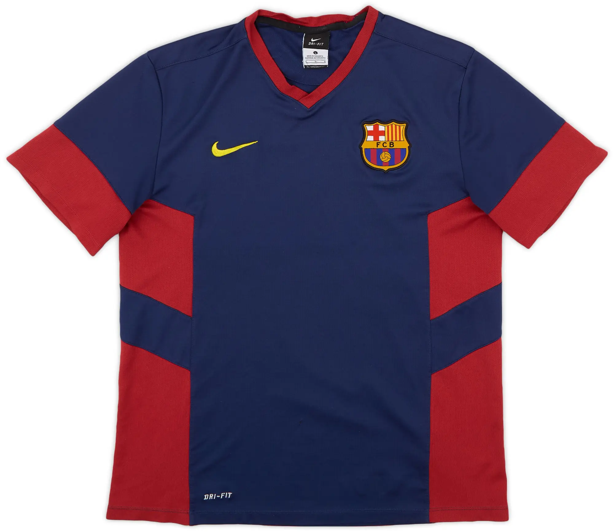2013-14 Barcelona Nike Training Shirt - 8/10 - (L)
