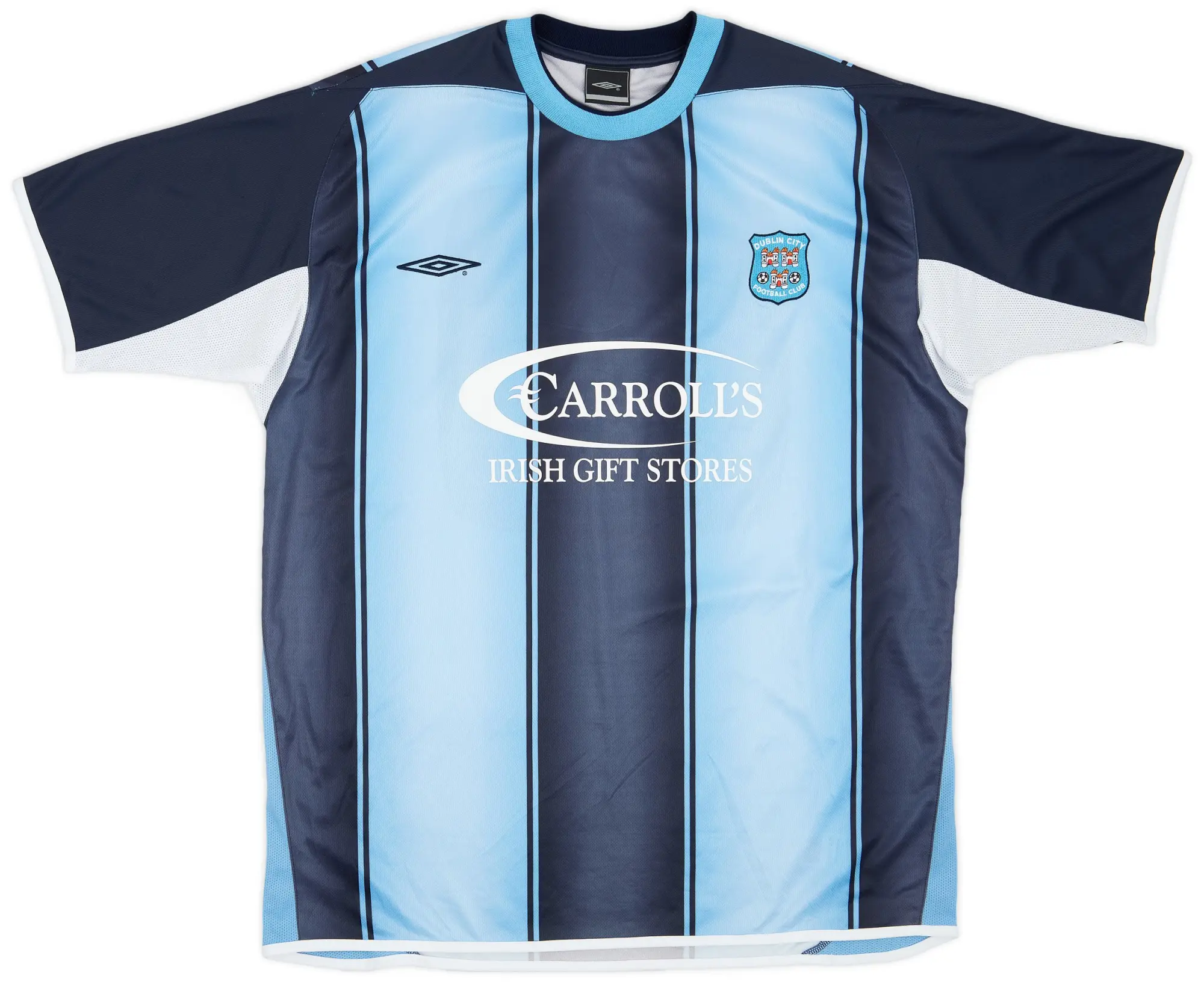 Umbro 2006-07 Dublin City Home Shirt - 9/10 - (XL)