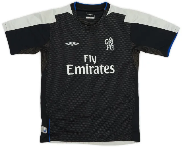 Umbro Chelsea Boys SS Away Shirt 2004/05 | CHEA04604-137 | FOOTY.COM