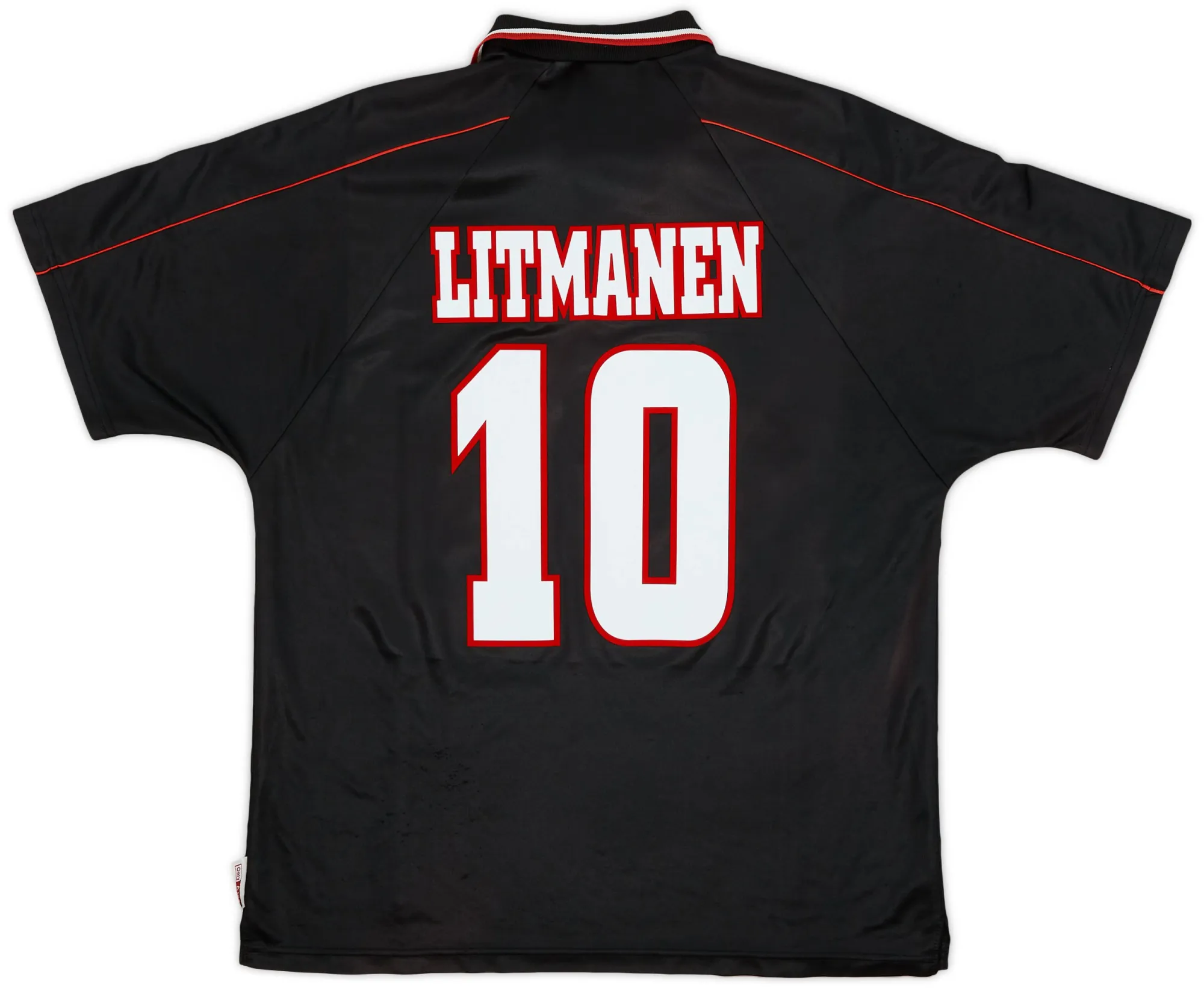 Ajax LITMANEN 10 Umbro サッカーウェア Umbro 1998-99 Ajax Away Shirt Litmanen #10 - 5/10 - (L