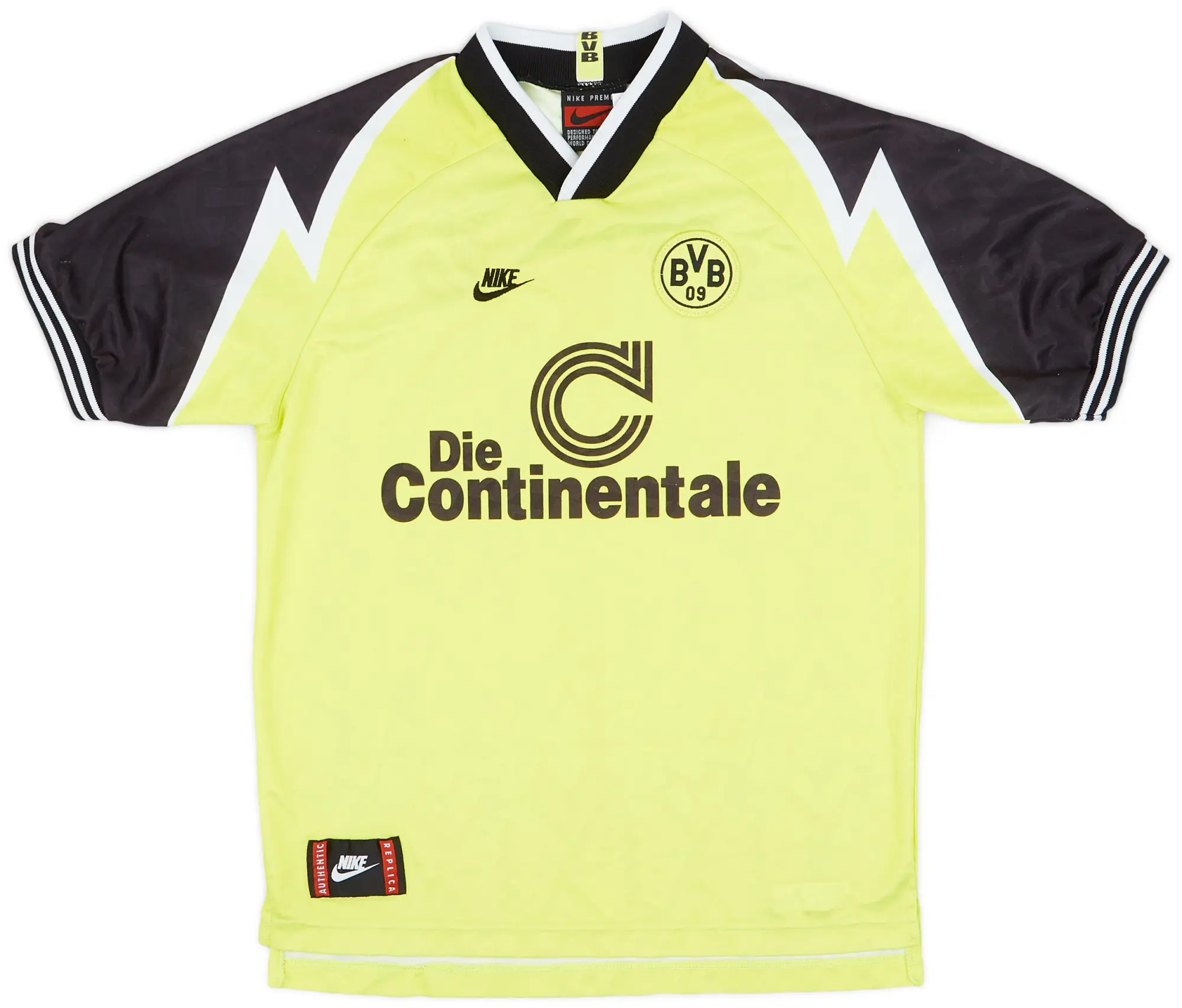 Nike 1995-96 Borussia Dortmund Home Shirt - 9/10 - (XL.Boys)