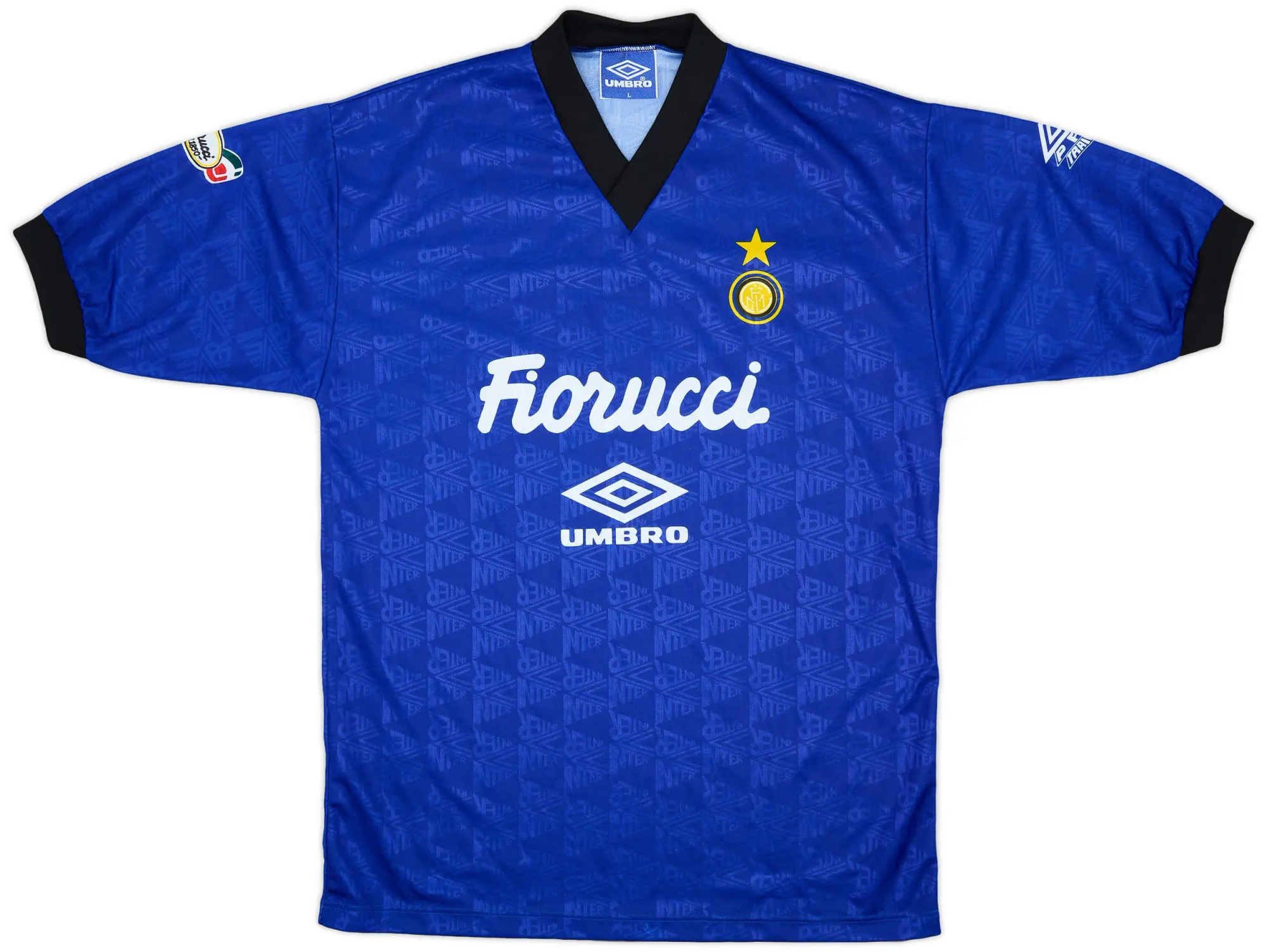 1992-94 Inter Milan Umbro Training Shirt - 8/10 - (L)