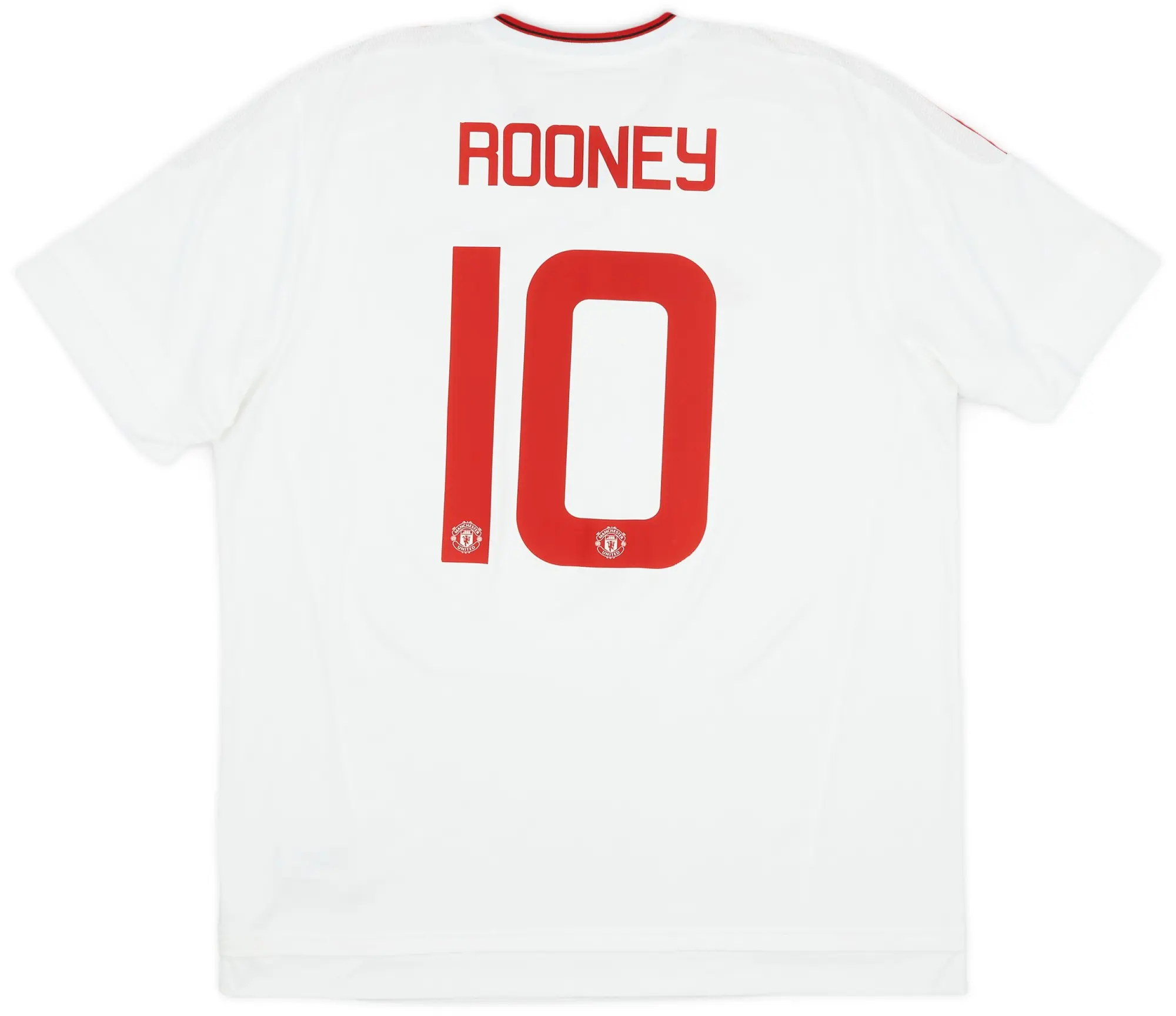 adidas 2015-16 Manchester United Away Shirt Rooney #10 - 8/10 - (XL)