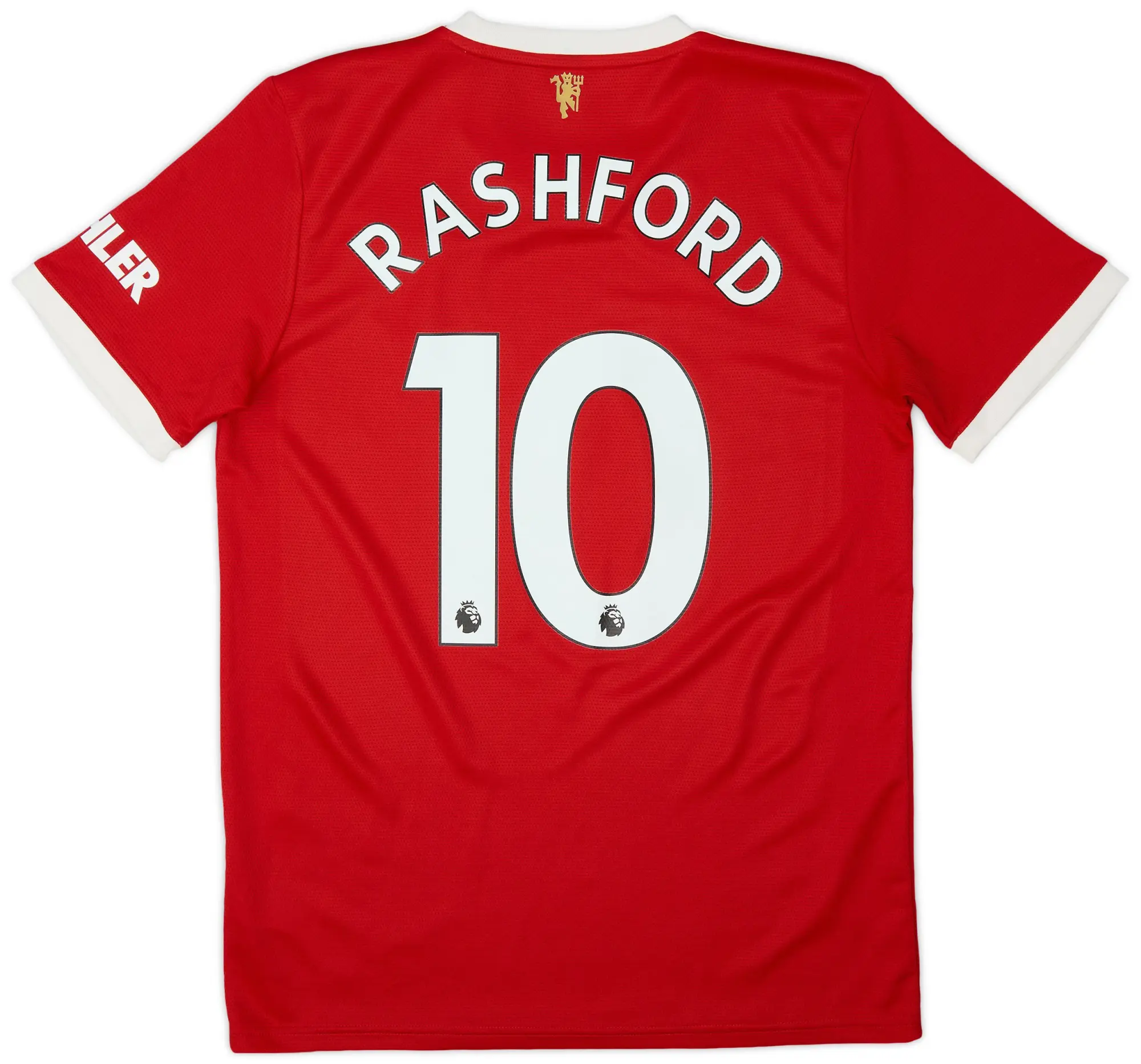 adidas 2021-22 Manchester United Home Shirt Rashford #10 - 9/10 - (M)
