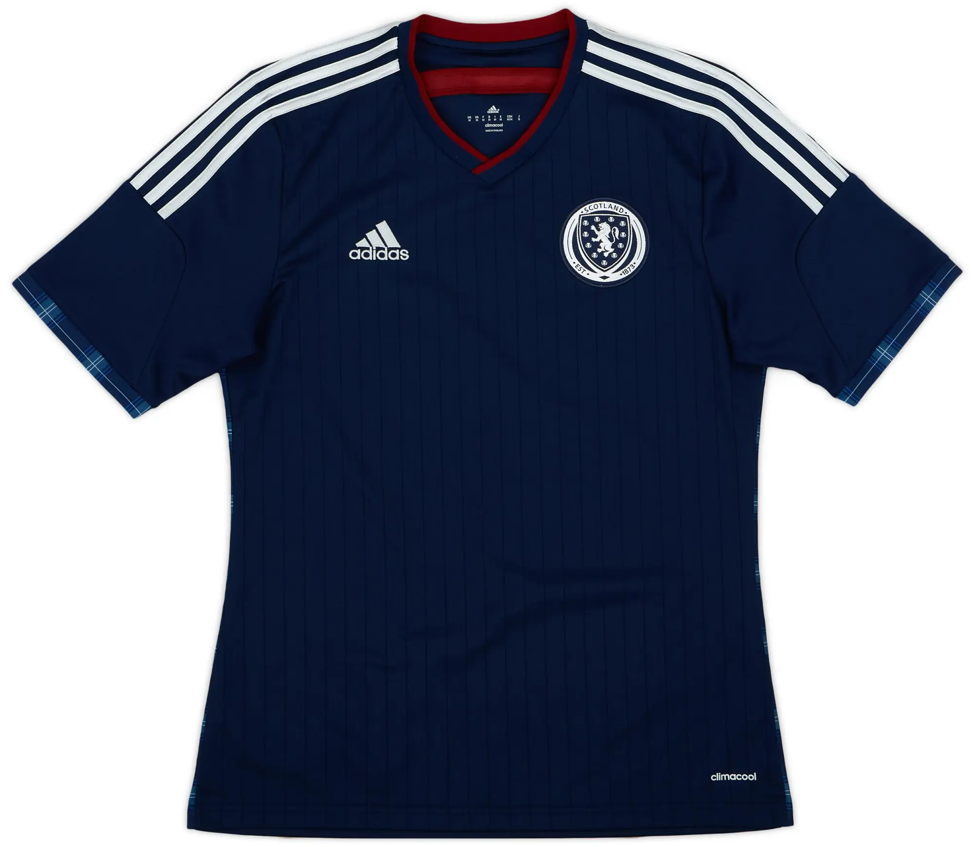 adidas 2014-15 Scotland Home Shirt - 9/10 - (M)