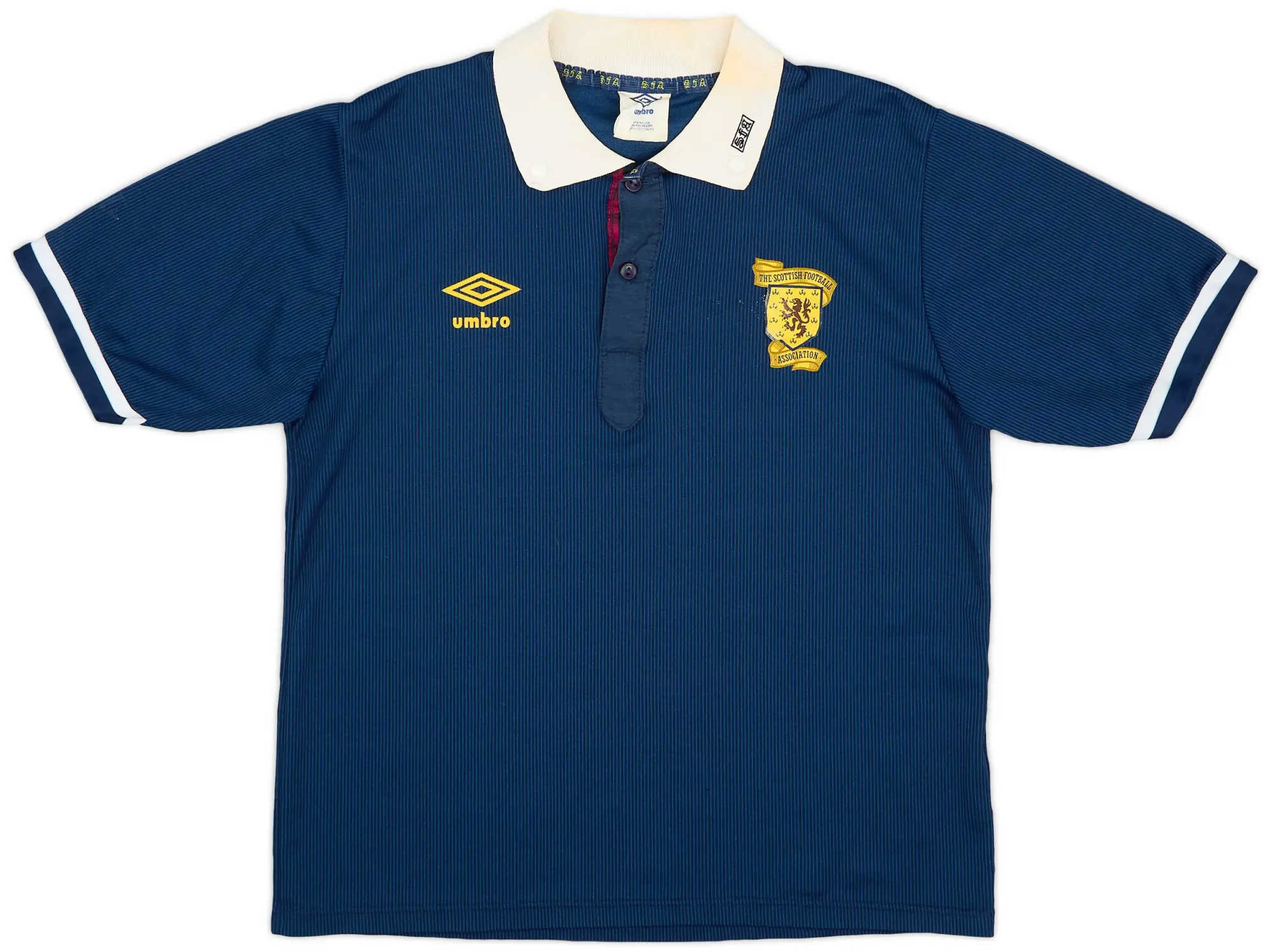 Umbro 1988-91 Scotland Home Shirt - 8/10 - (S)