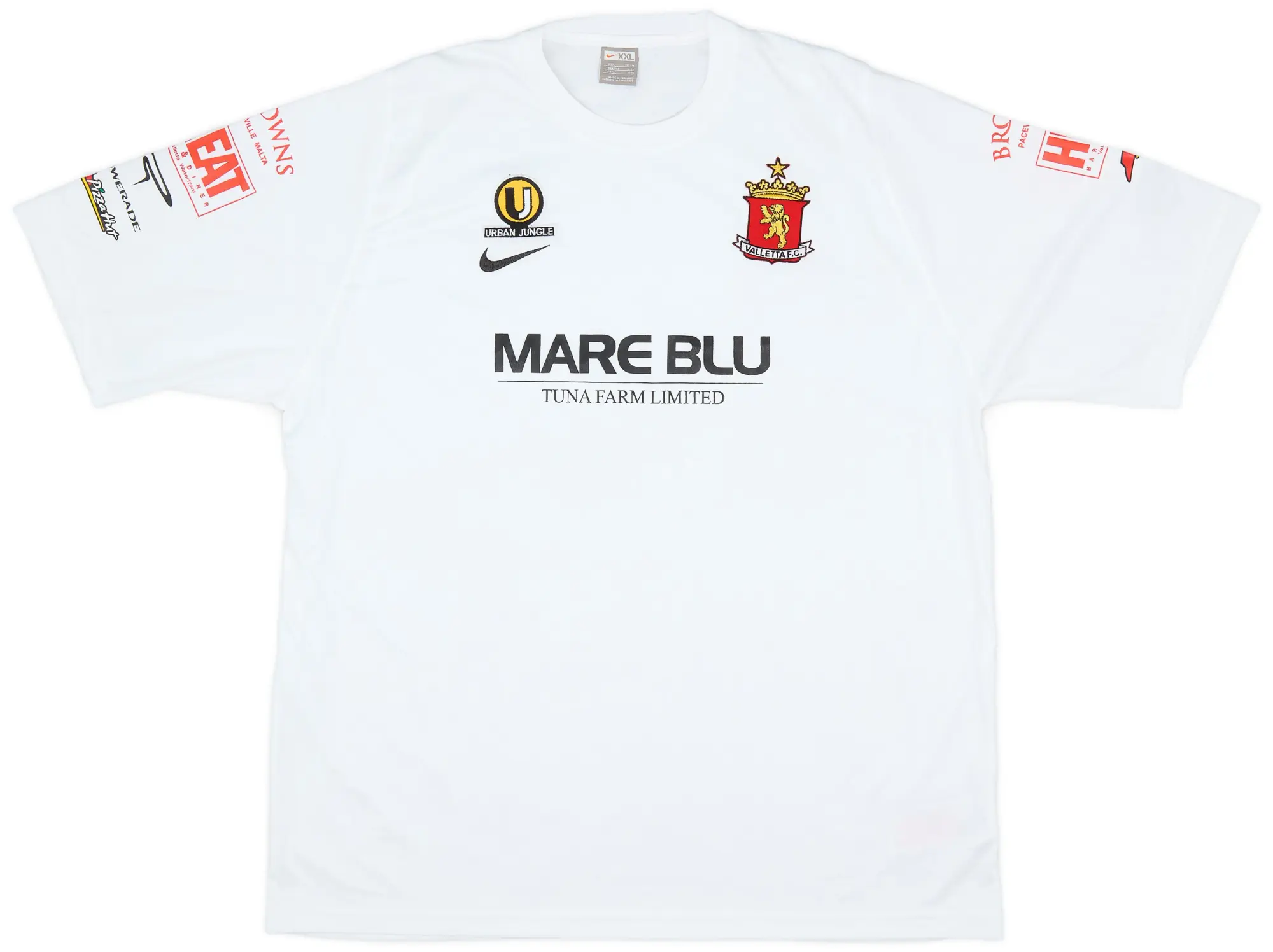 Nike 2008-09 Valletta Home Shirt - 8/10 - (XXL)