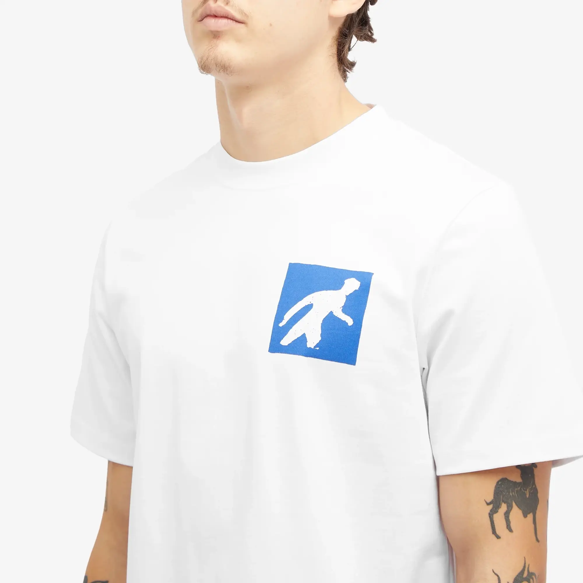 Wood Wood Men's Bobby Stone Age T-Shirt White