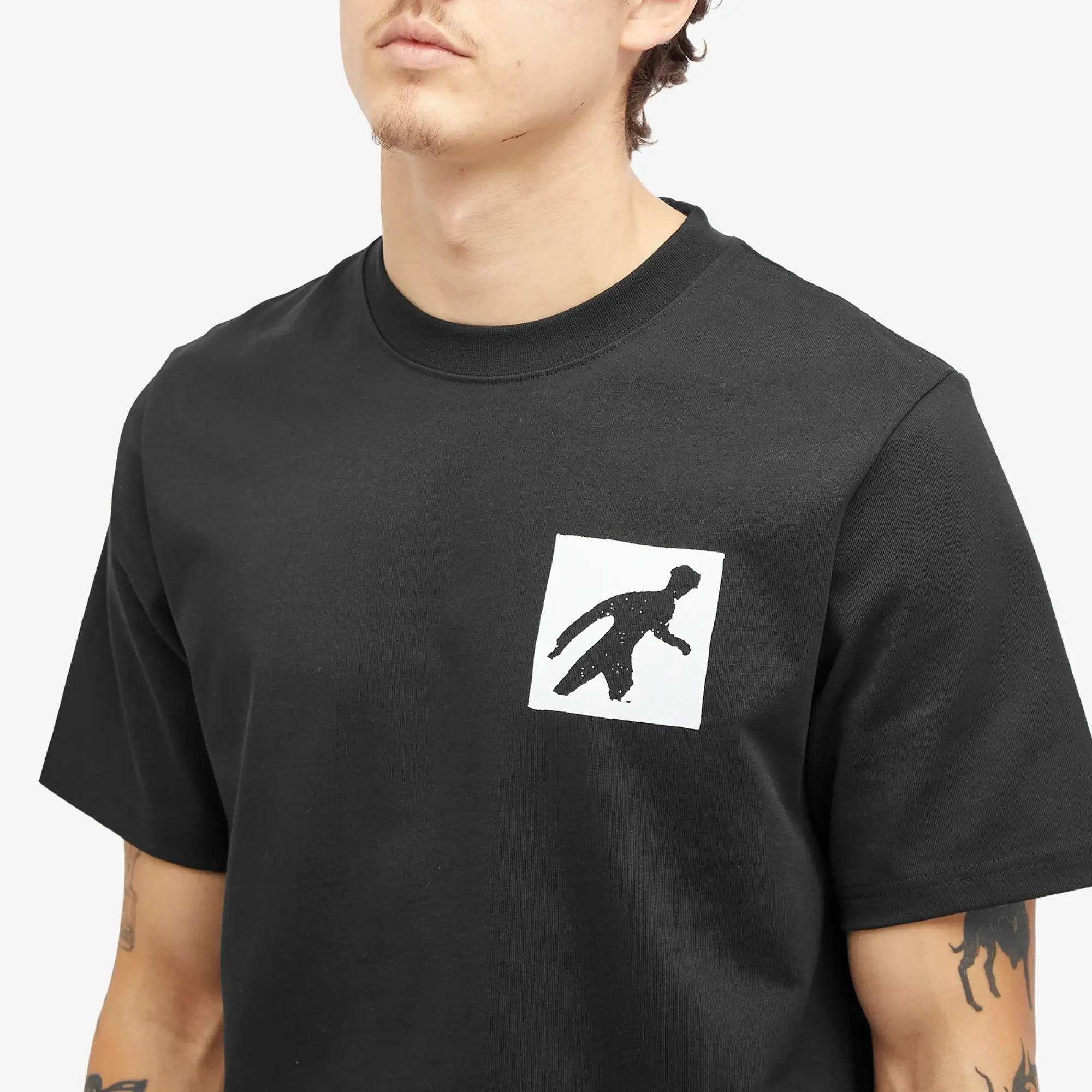 Wood Wood Men's Bobby Stone Age T-Shirt Black