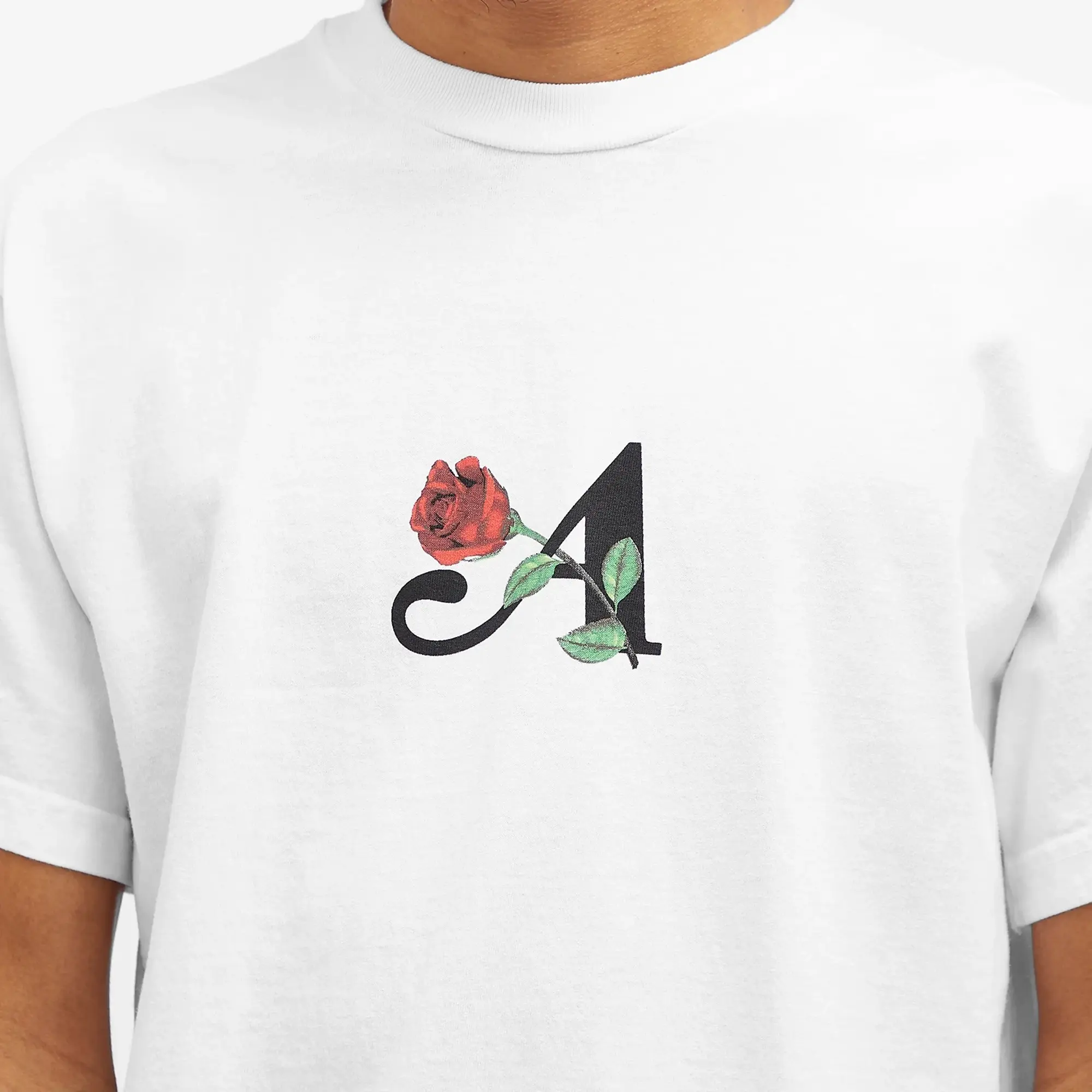 Awake NY Men's Flower Classic T-Shirt White