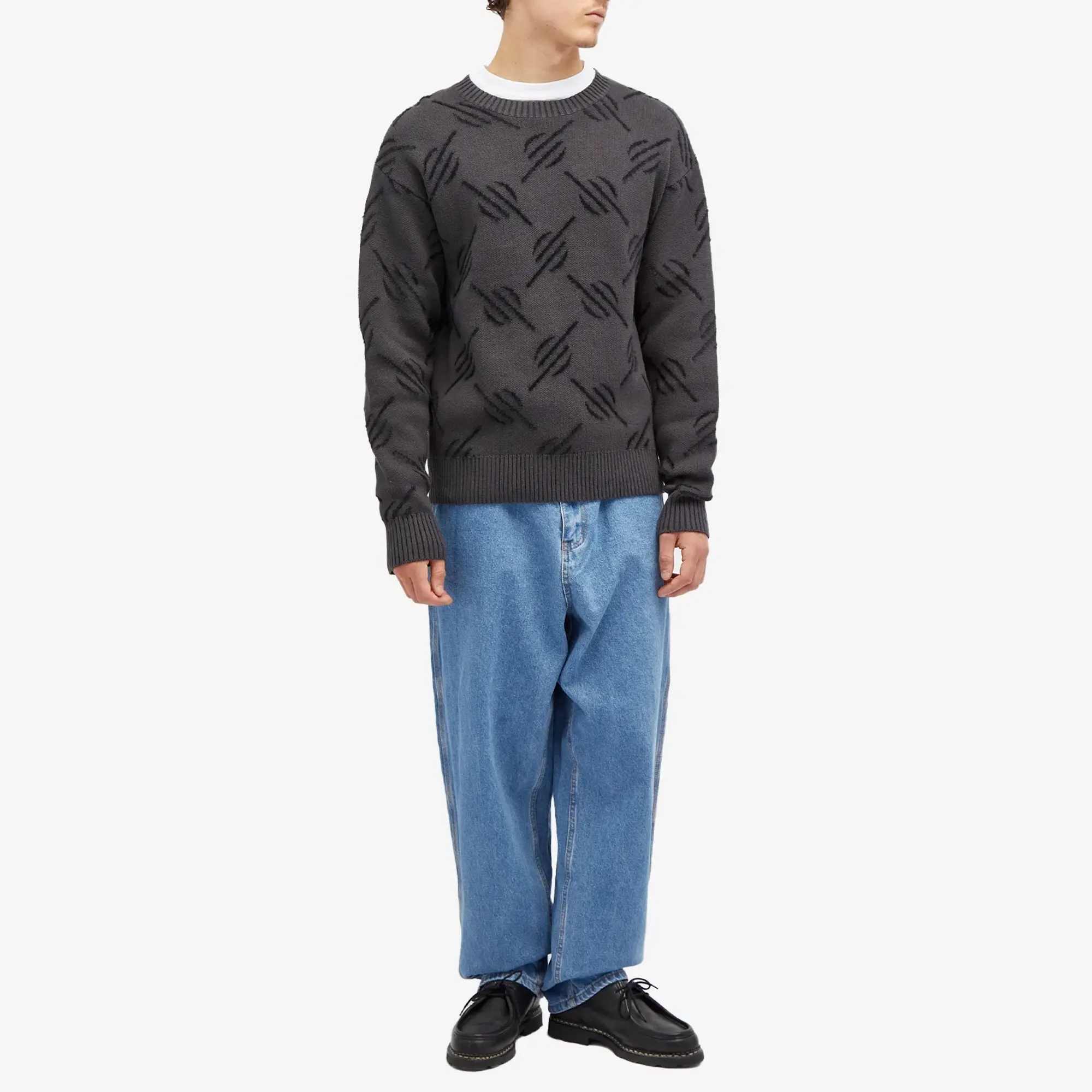 Daily Paper Men's Tevin Monogram Jumper Black