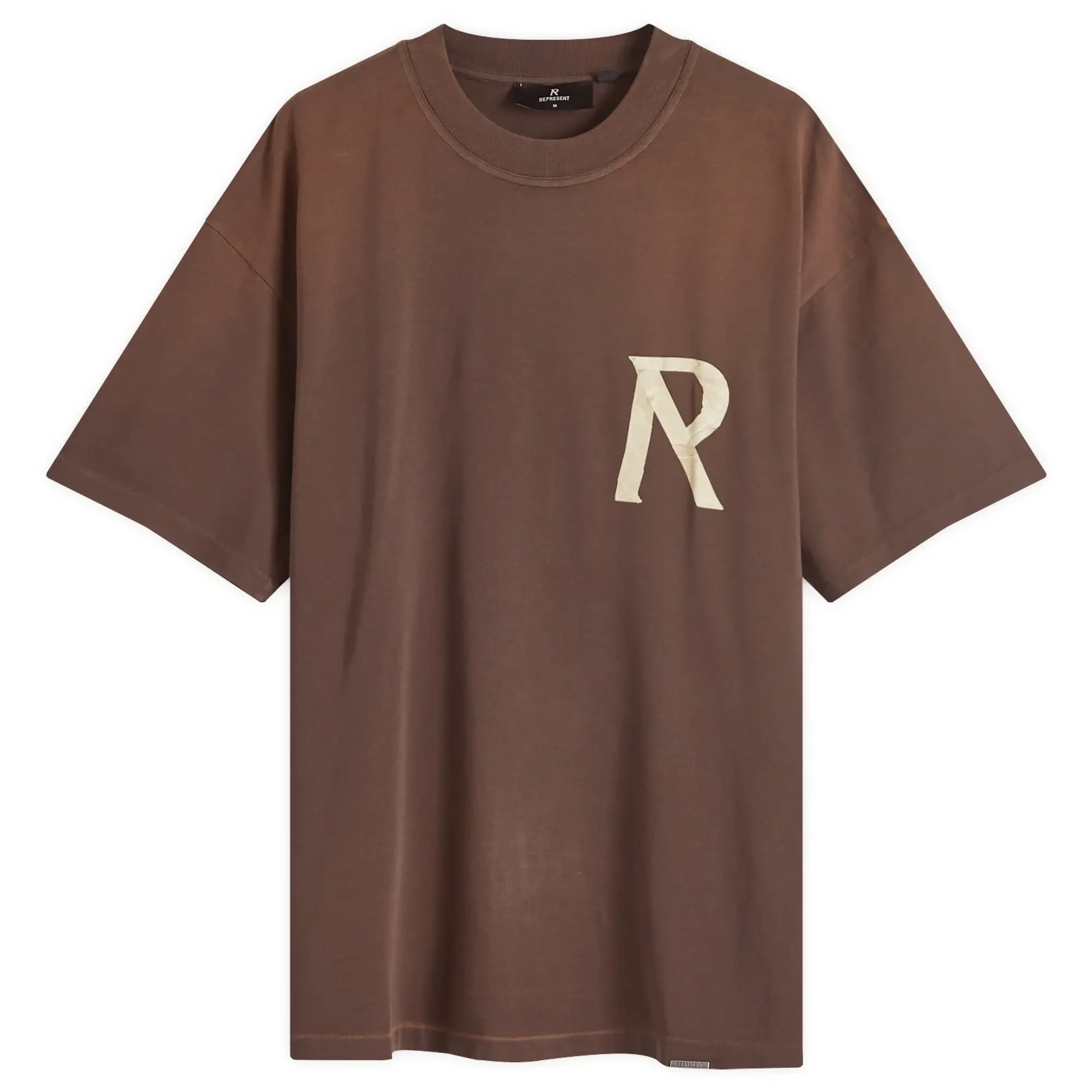 Represent Men's Masking Tape Initial T-Shirt Cedar