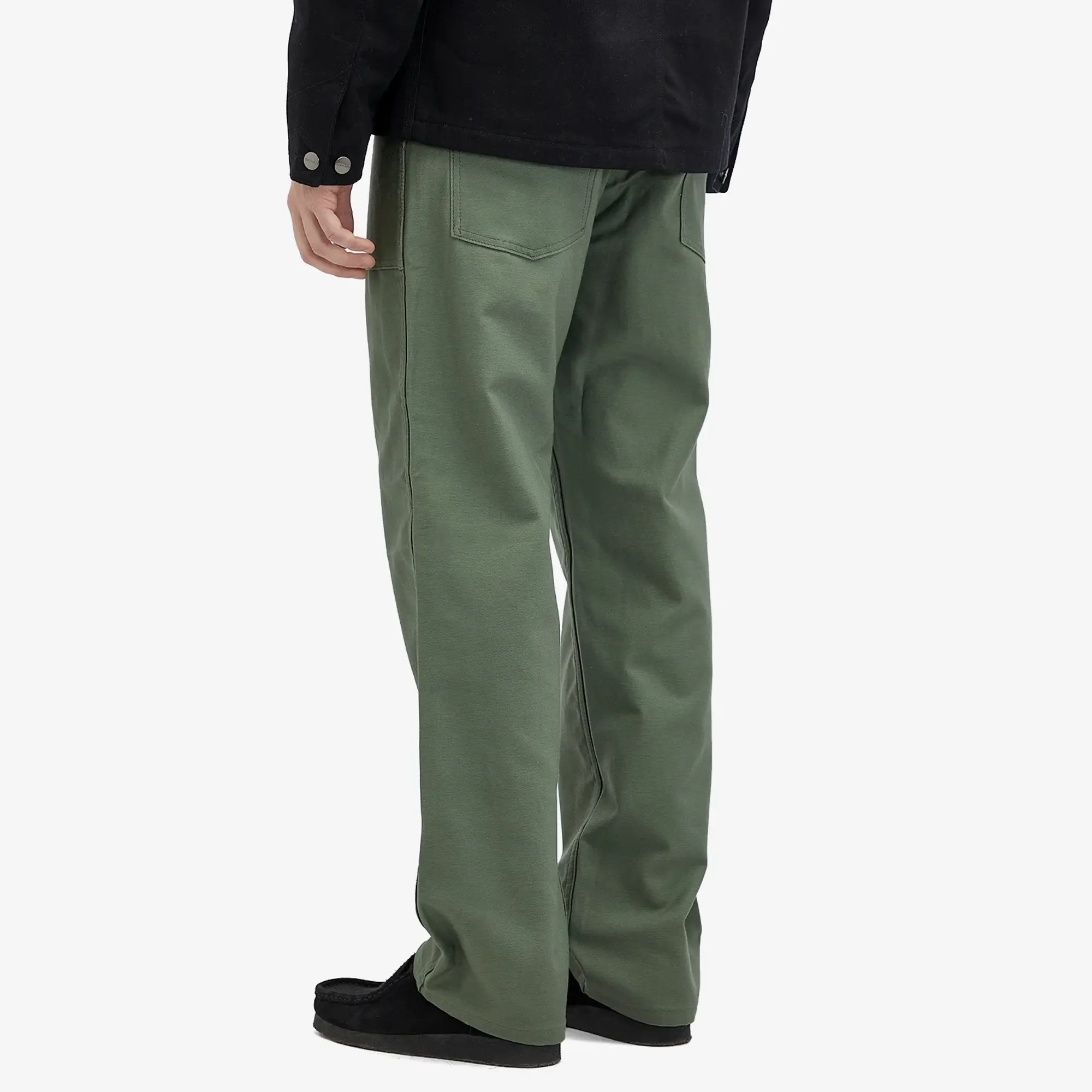 Stan Ray Men's Loose Fit 4 Pocket Fatigue Pants Olive Sateen