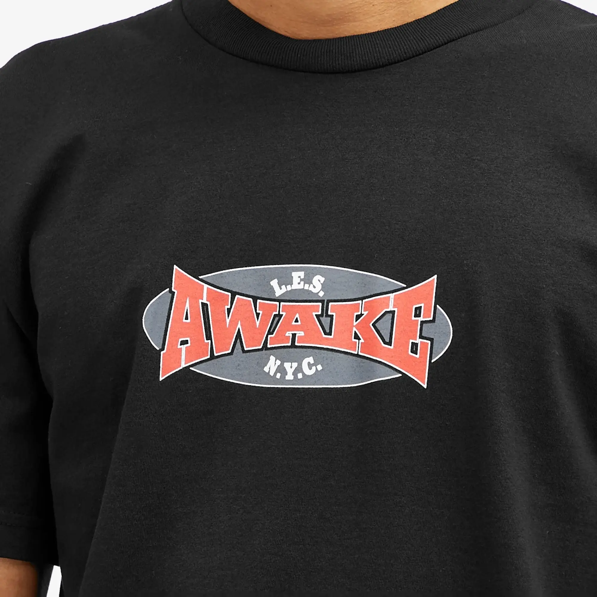 T-Shirt Awake Ny Les Ny Tee Black Xl