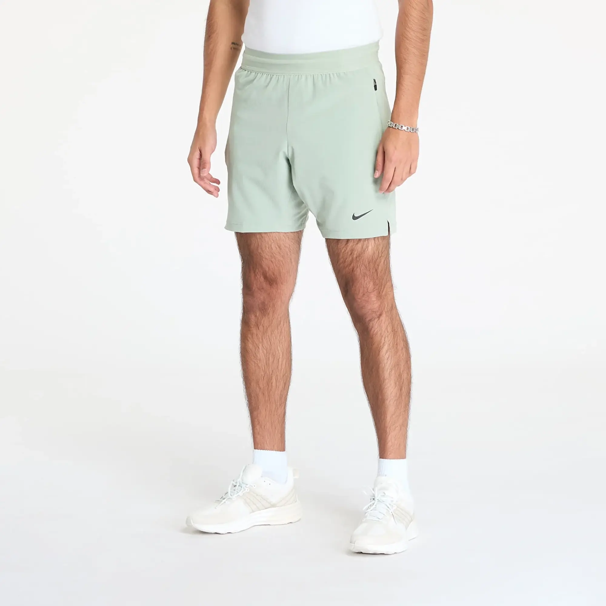 Shorts Nike Flex Rep 4.0 Men's Dri-Fit 7 Unlined Fitness Shorts Jade Horizon/ Black/ Black M