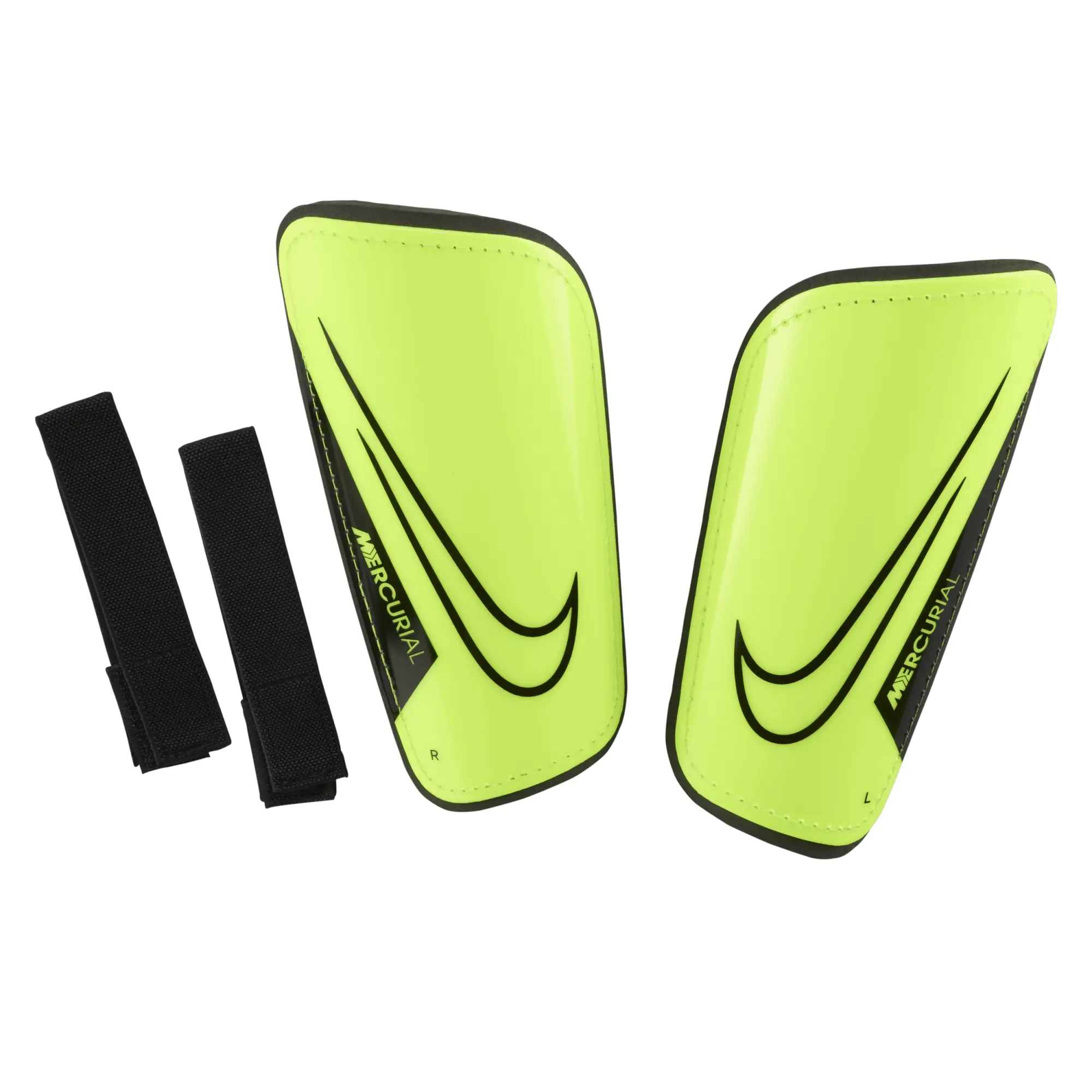 Nike Shin Pads Mercurial Hard Shell Mad Voltage - ['Yellow']