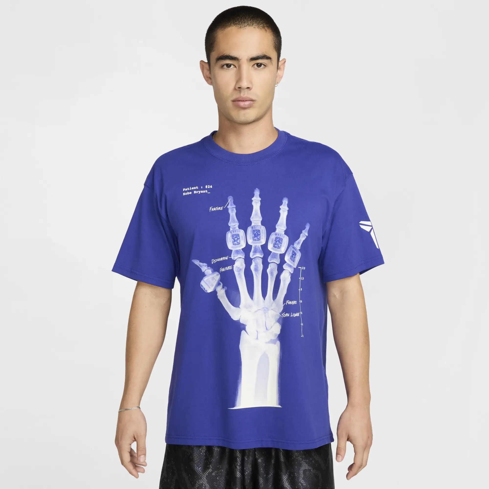 Nike Kobe 'X-Ray' Men's T-Shirt - Blue - Cotton