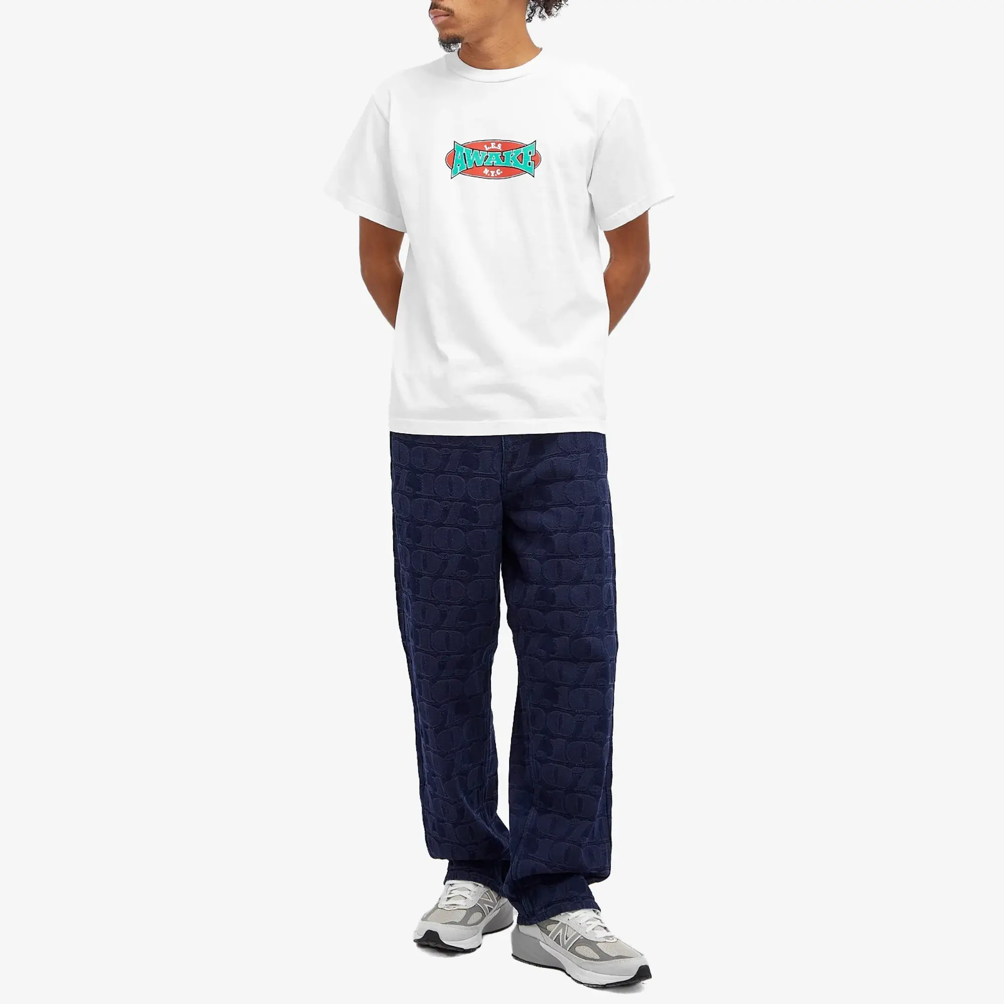Awake NY Men's LES NY T-Shirt White