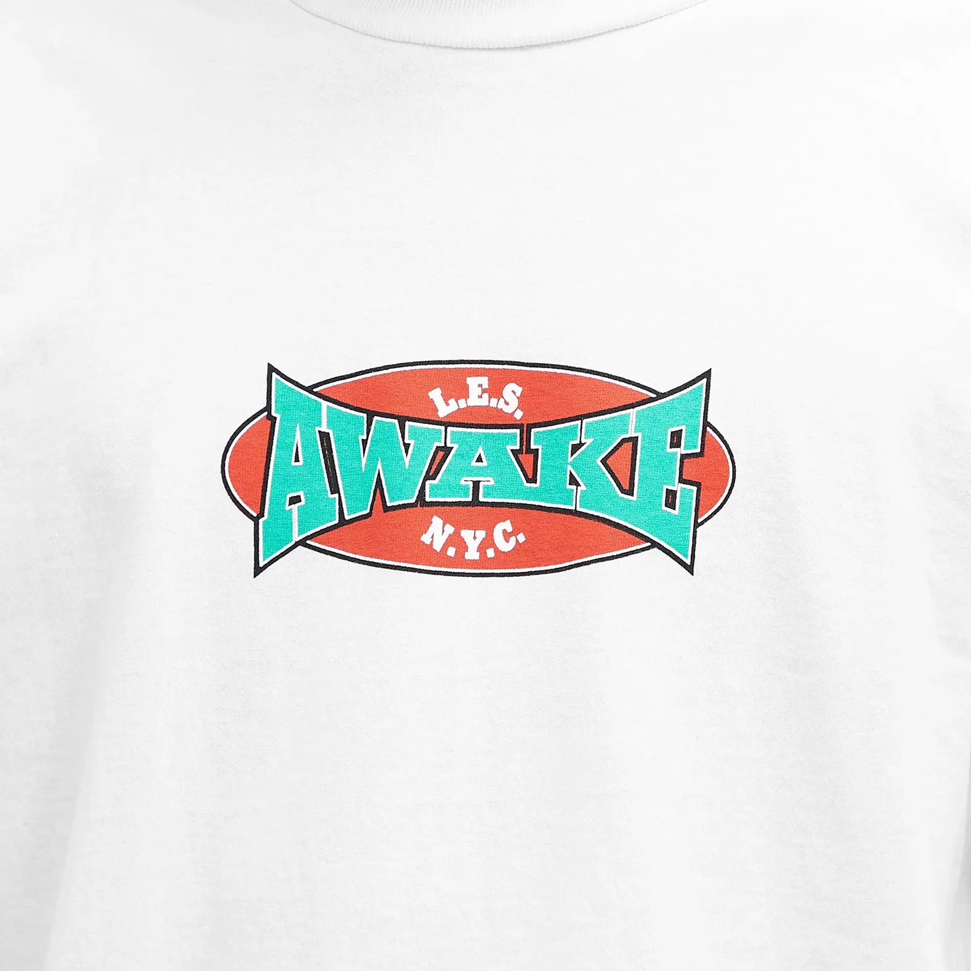 Awake NY Men's LES NY T-Shirt White