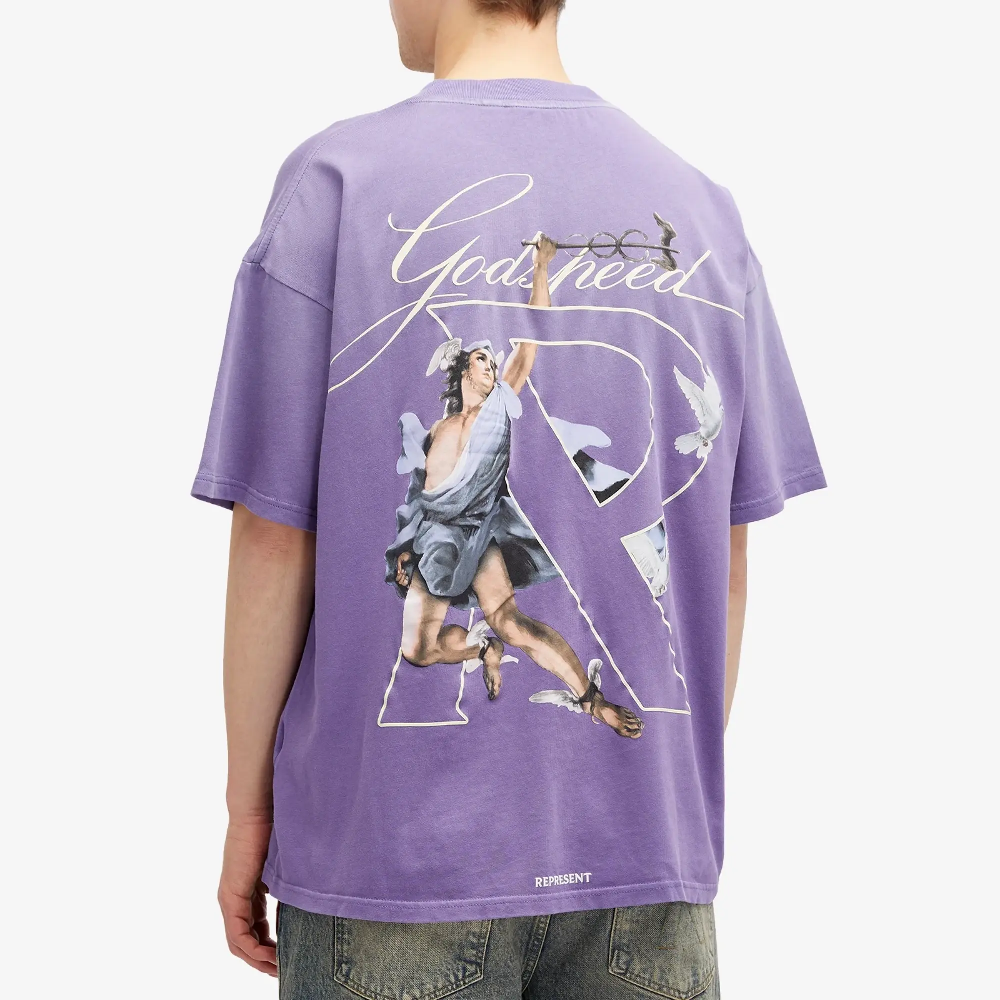 Represent Men's Hermes T-Shirt Purple