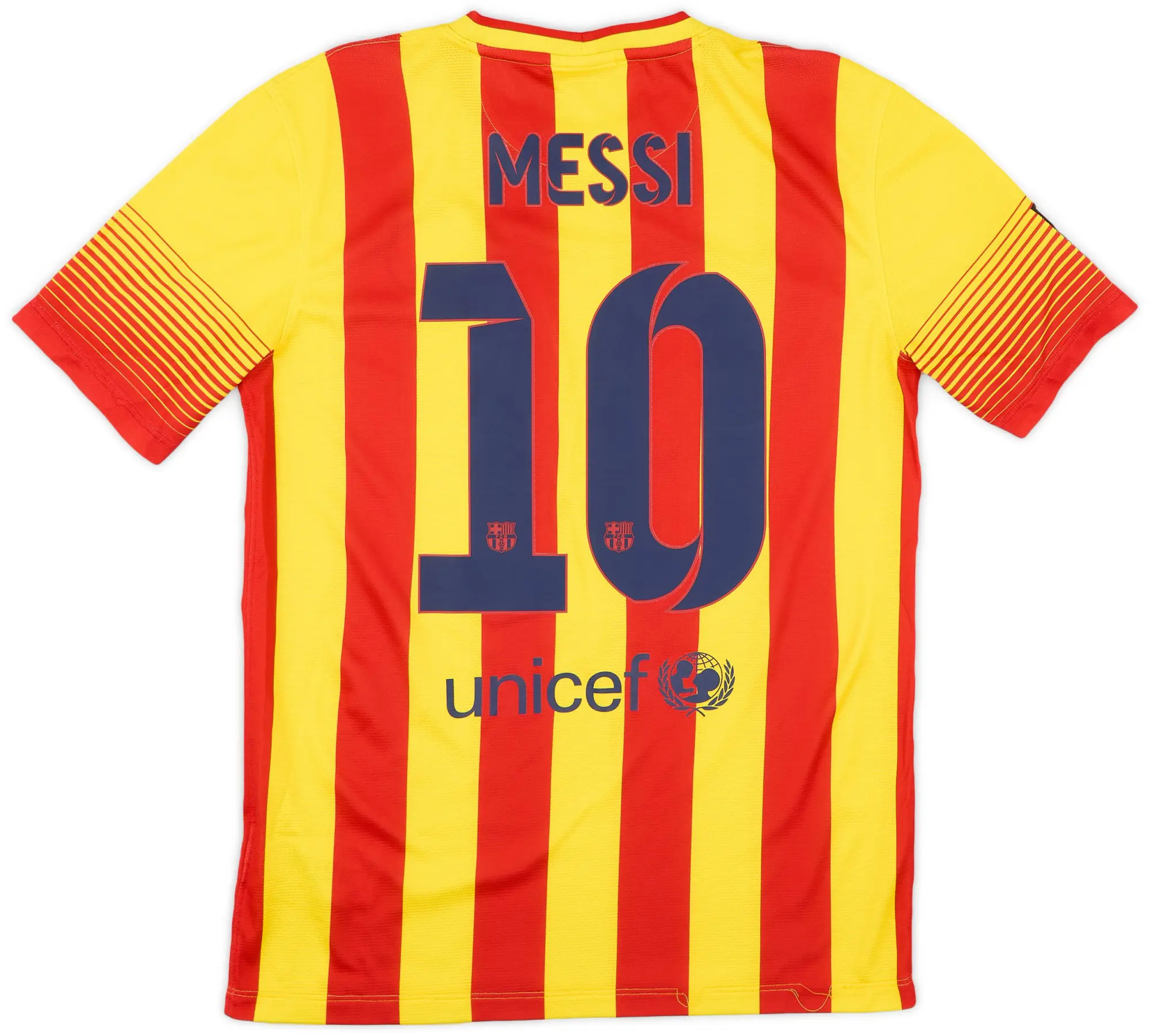 Nike 2013-14 Barcelona Away Shirt Messi #10 - 5/10 - (L)