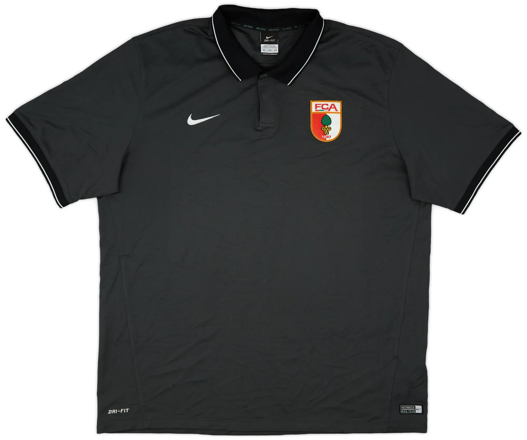 2014-15 FC Augsburg Nike Polo Shirt - 9/10 - (XXL)