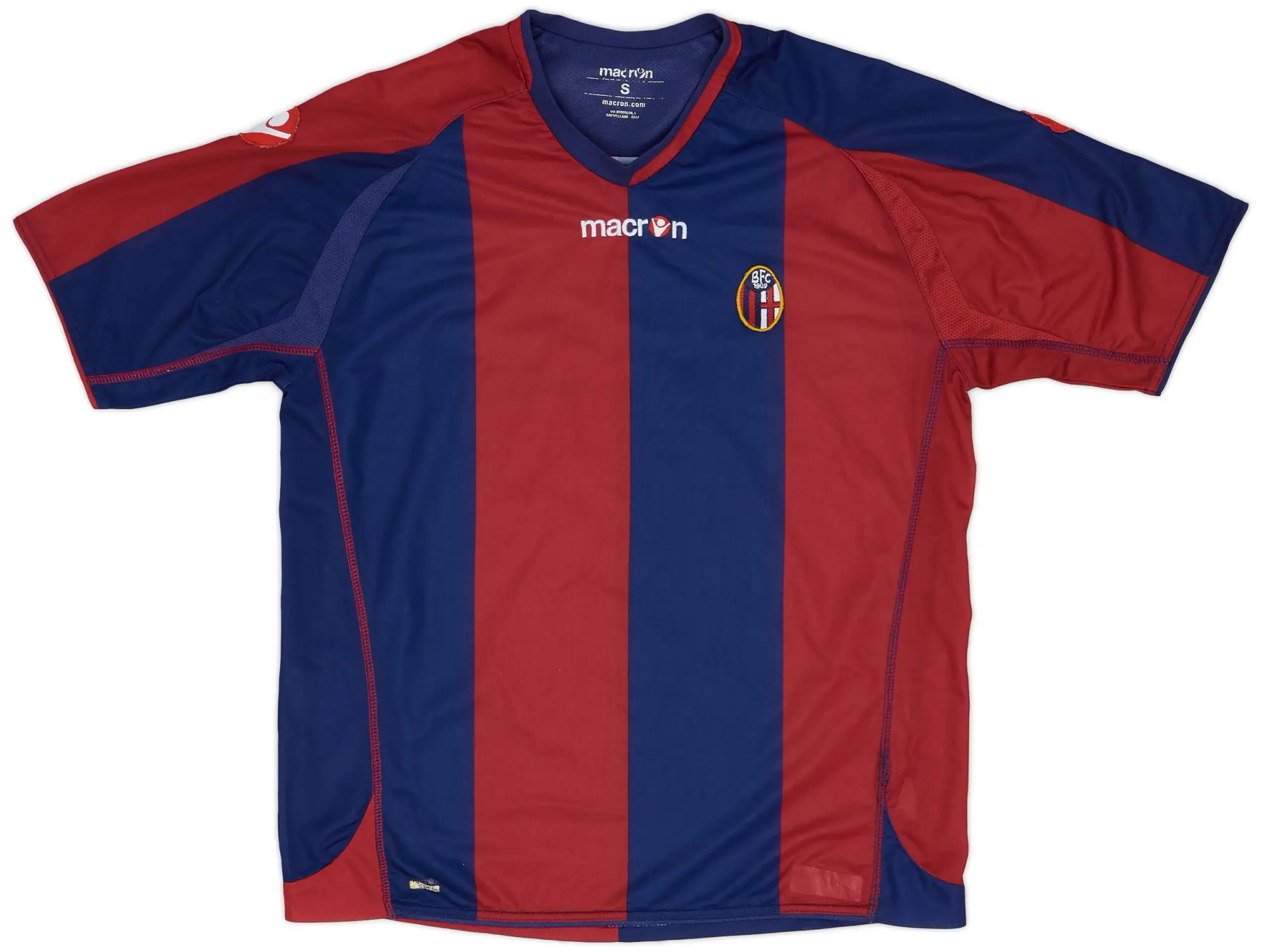 Macron 2007-08 Bologna Home Shirt #10 - 8/10 - (S)