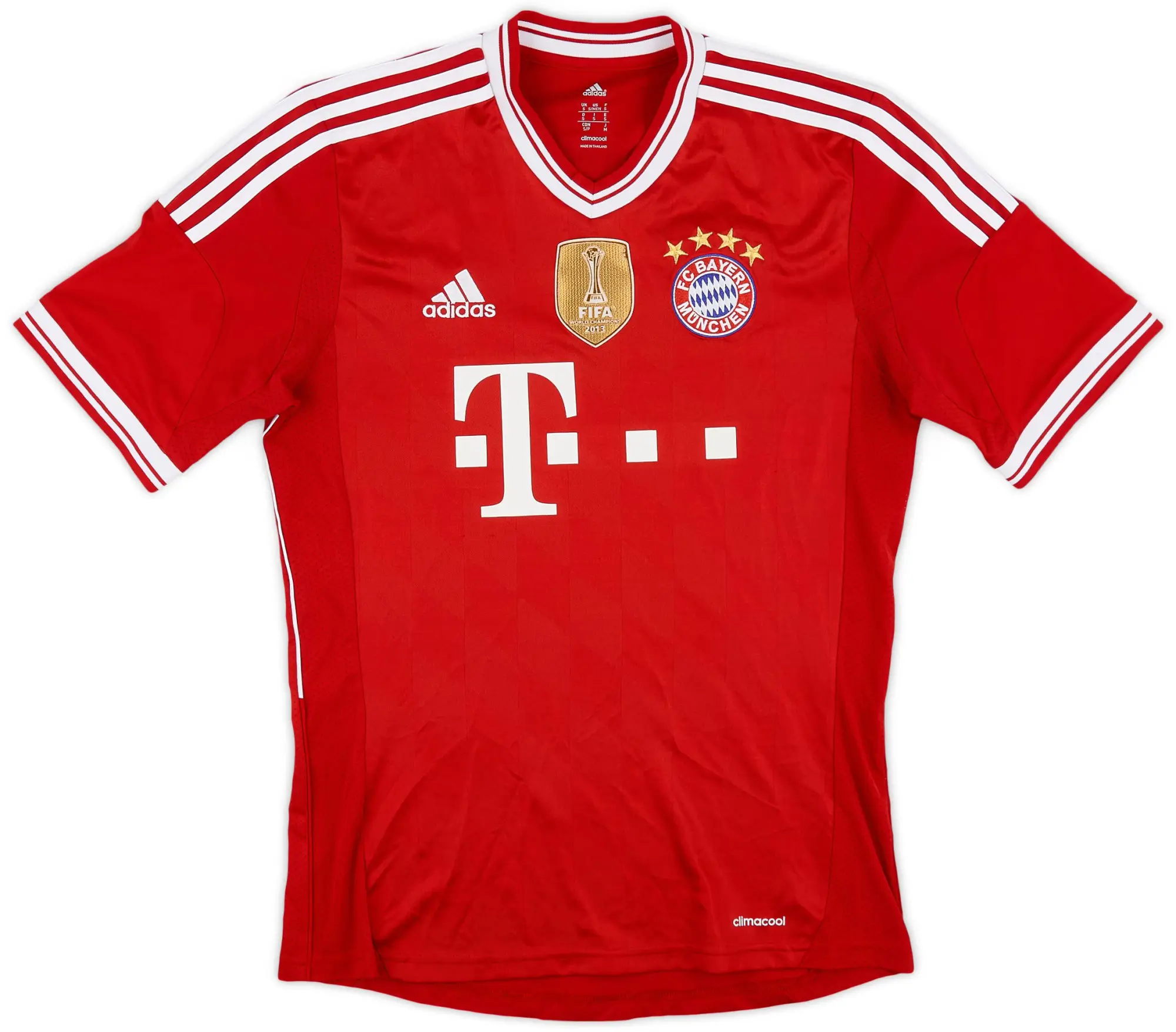 adidas 2013-14 Bayern Munich Home Shirt - 9/10 - (S)