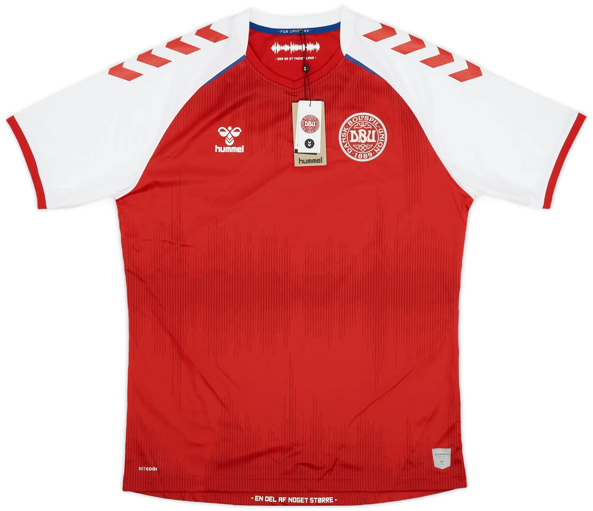 Hummel 2020-21 Denmark Home Shirt (XL)