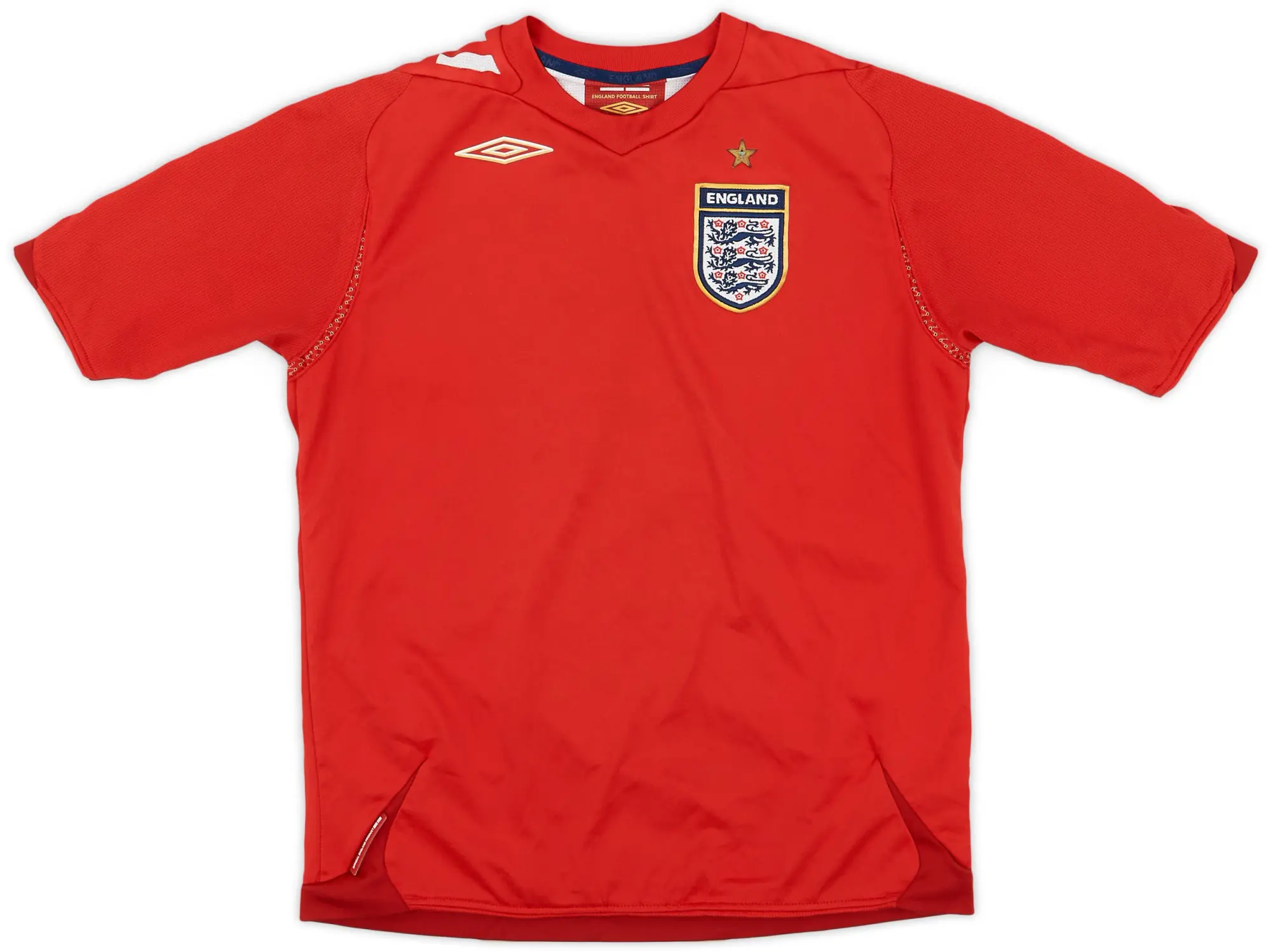 Umbro 2006-08 England Away Shirt - 8/10 - (L.Boys)