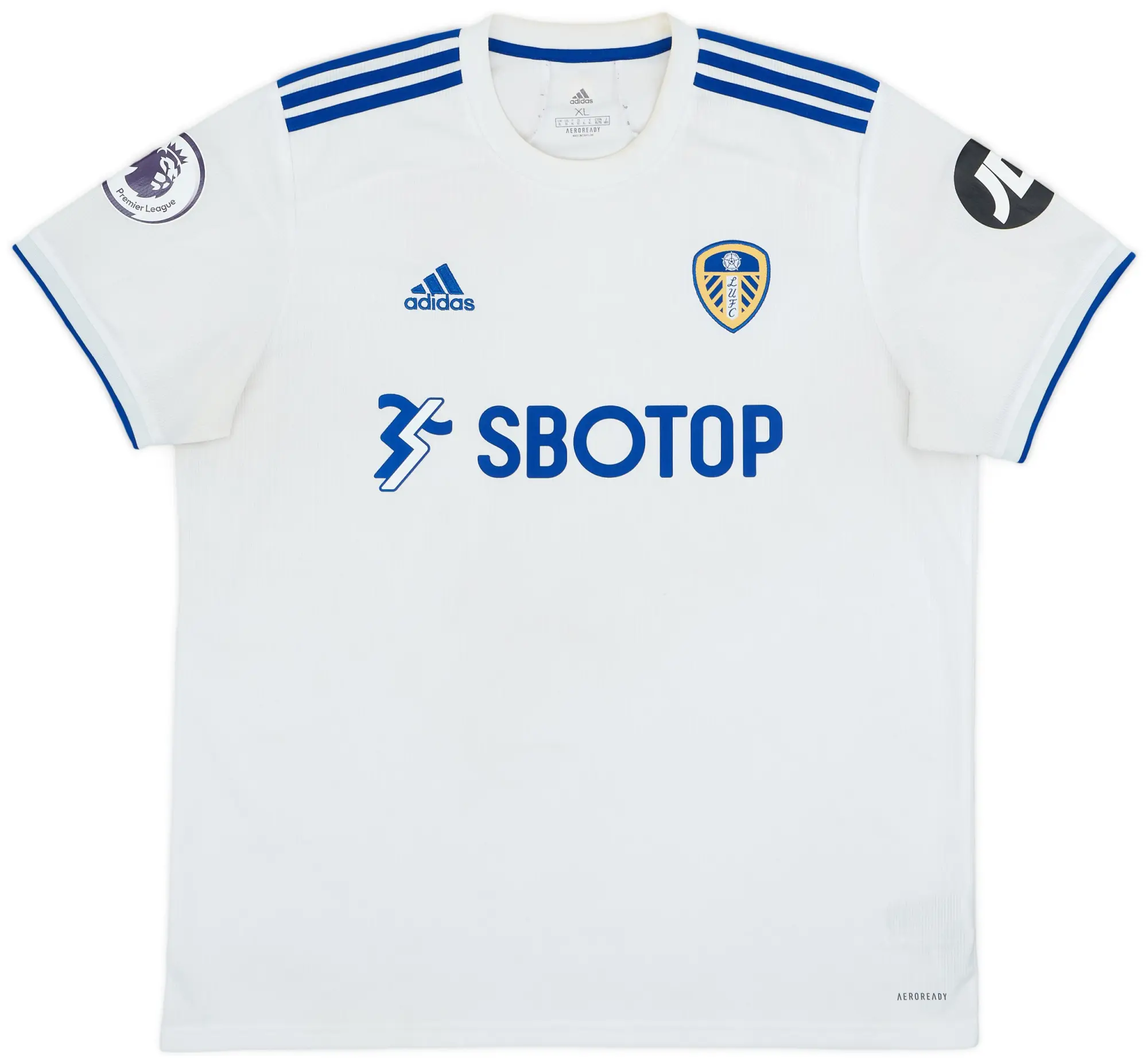 adidas 2020-21 Leeds United Home Shirt - 8/10 - (XL)
