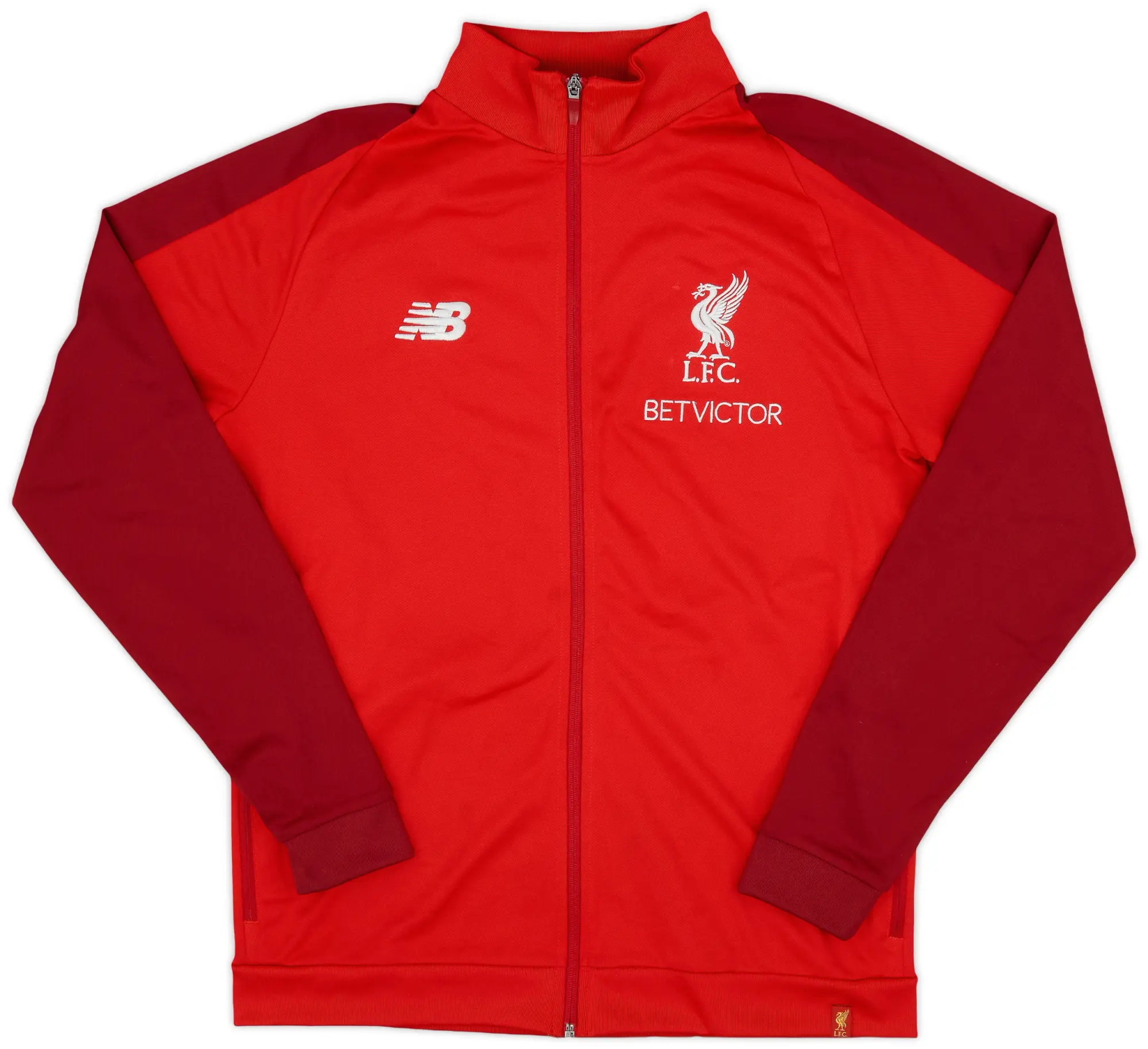 2018-19 Liverpool New Balance Track Jacket - 8/10 - (L)