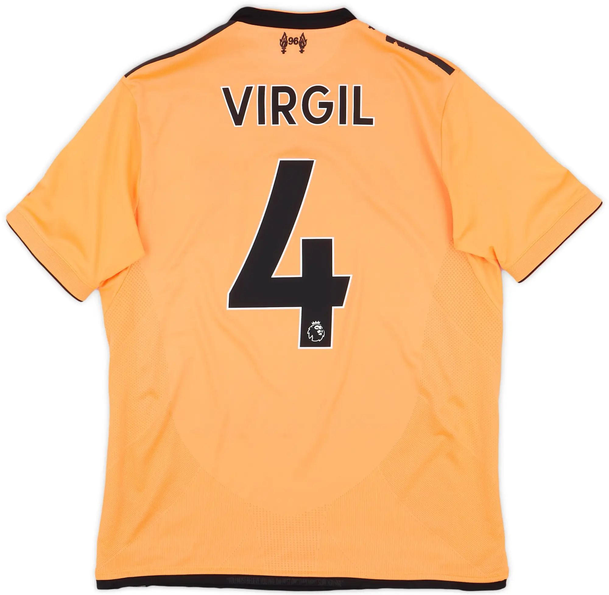 NewBalance 2017-18 Liverpool 125 Years Third Shirt Virgil #4 - 7/10 - (S)