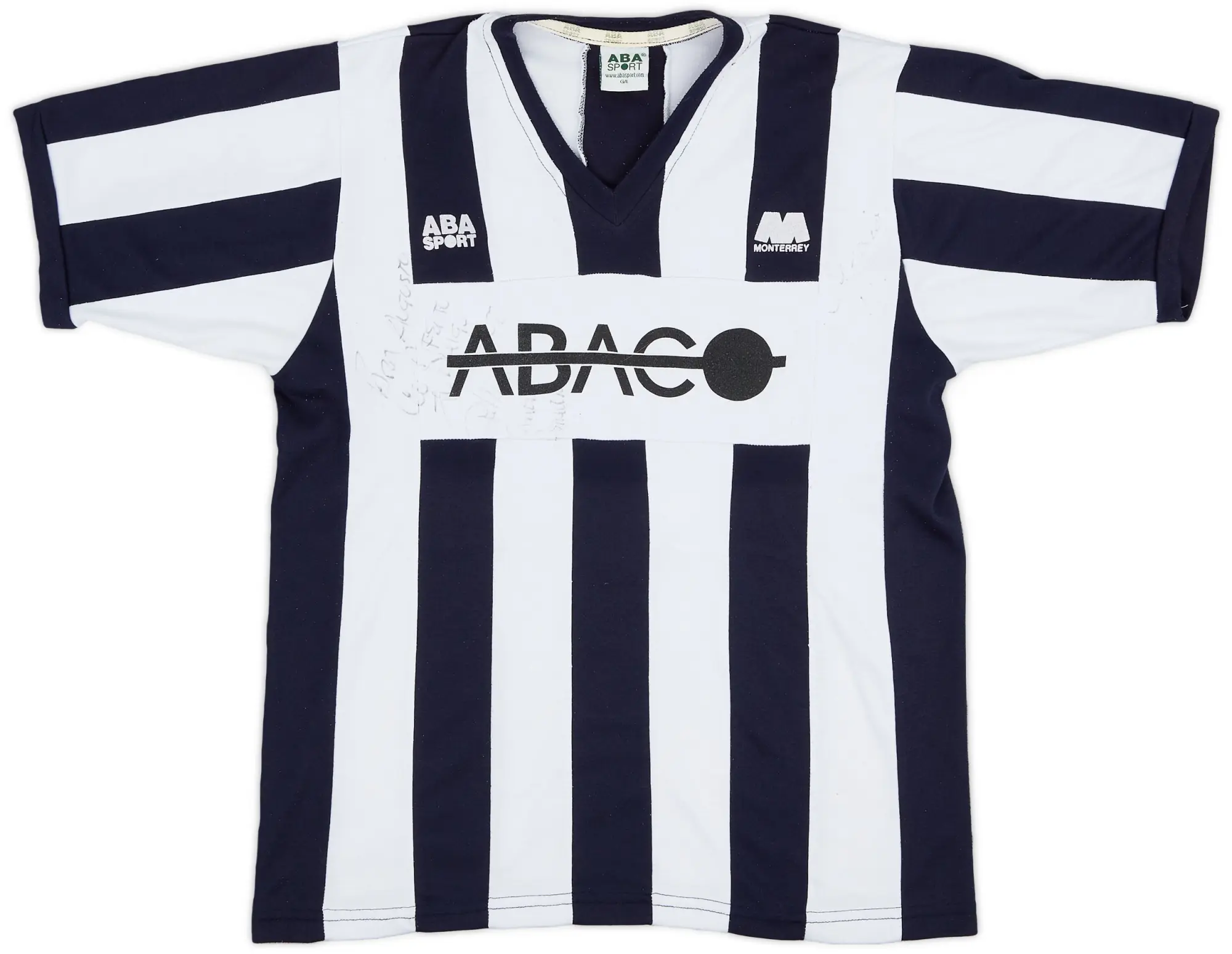 1991-92 Monterrey Signed Home Shirt - 7/10 - (M)
