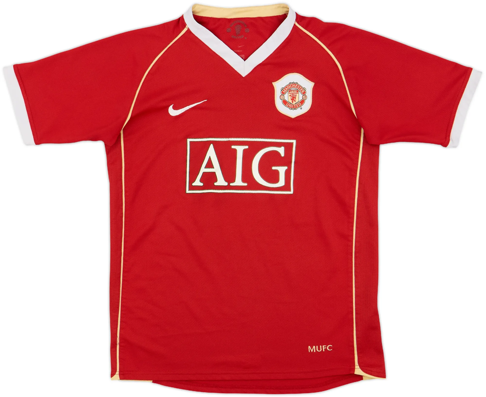 Nike Manchester United Mens SS Home Shirt 2006/07