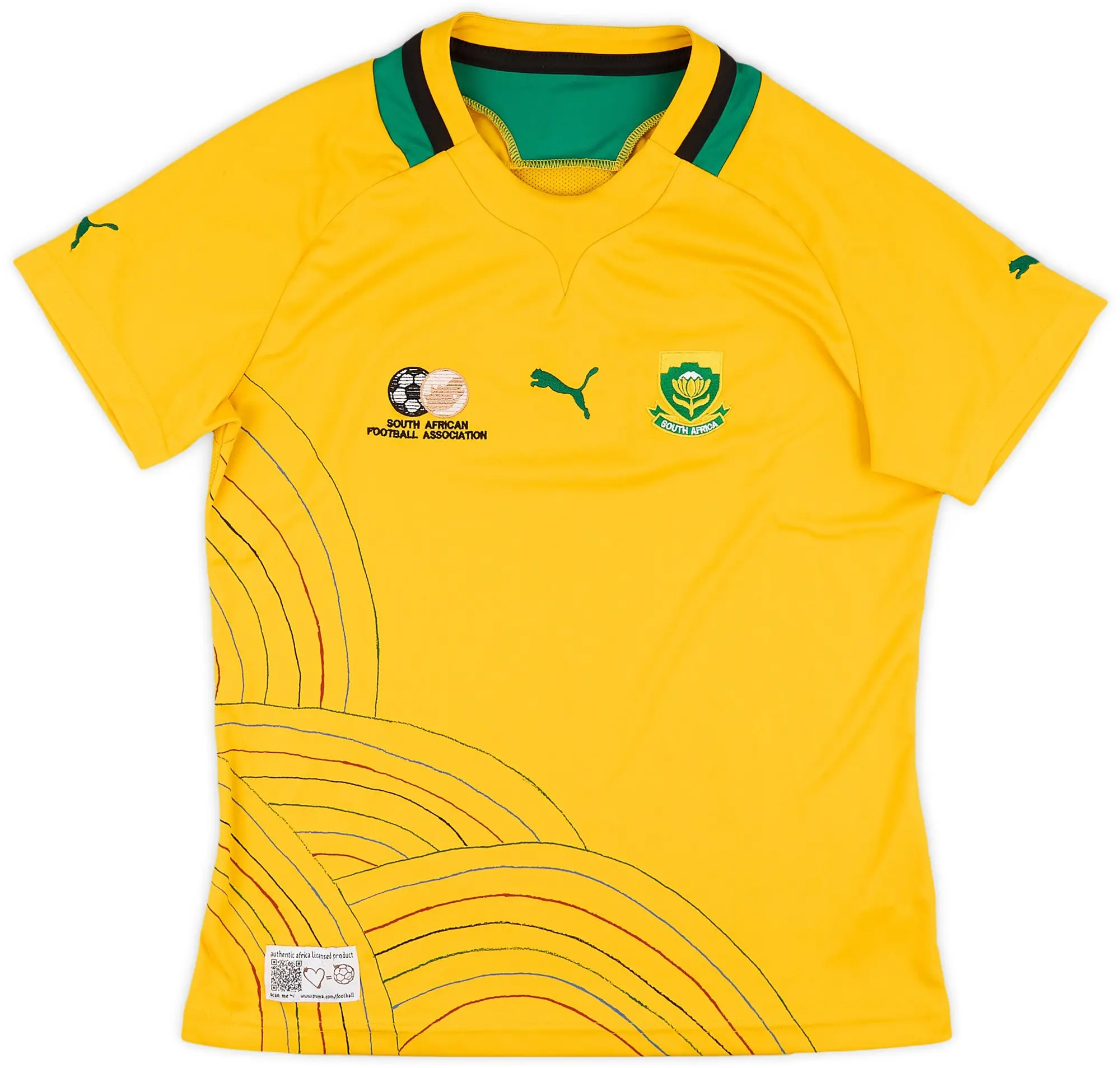 Puma 2012-13 South Africa Home Shirt - 8/10 - (M)
