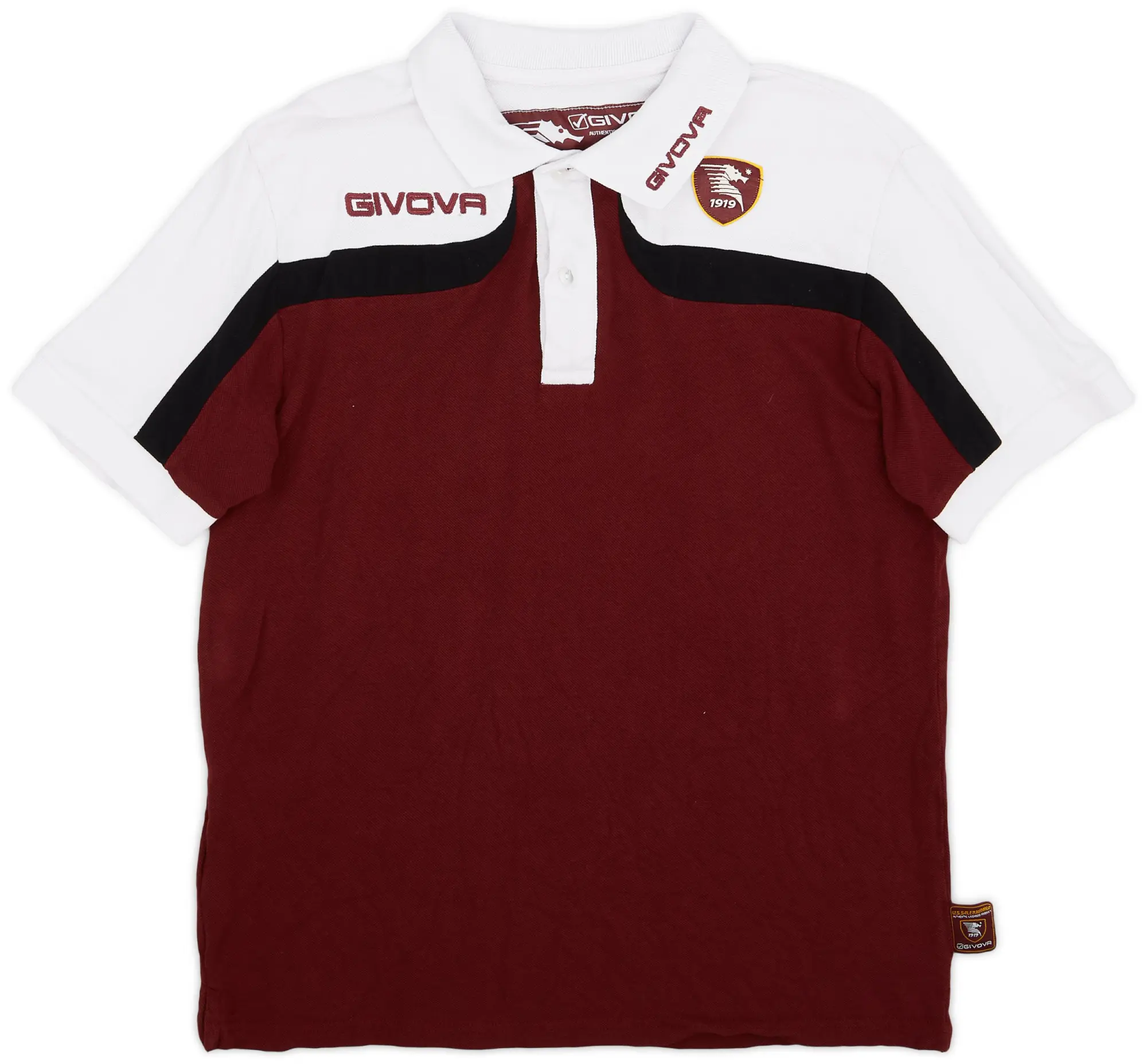 Polo Shirts 2010s Salernitana Givova Polo Shirt - 9/10 - (S)