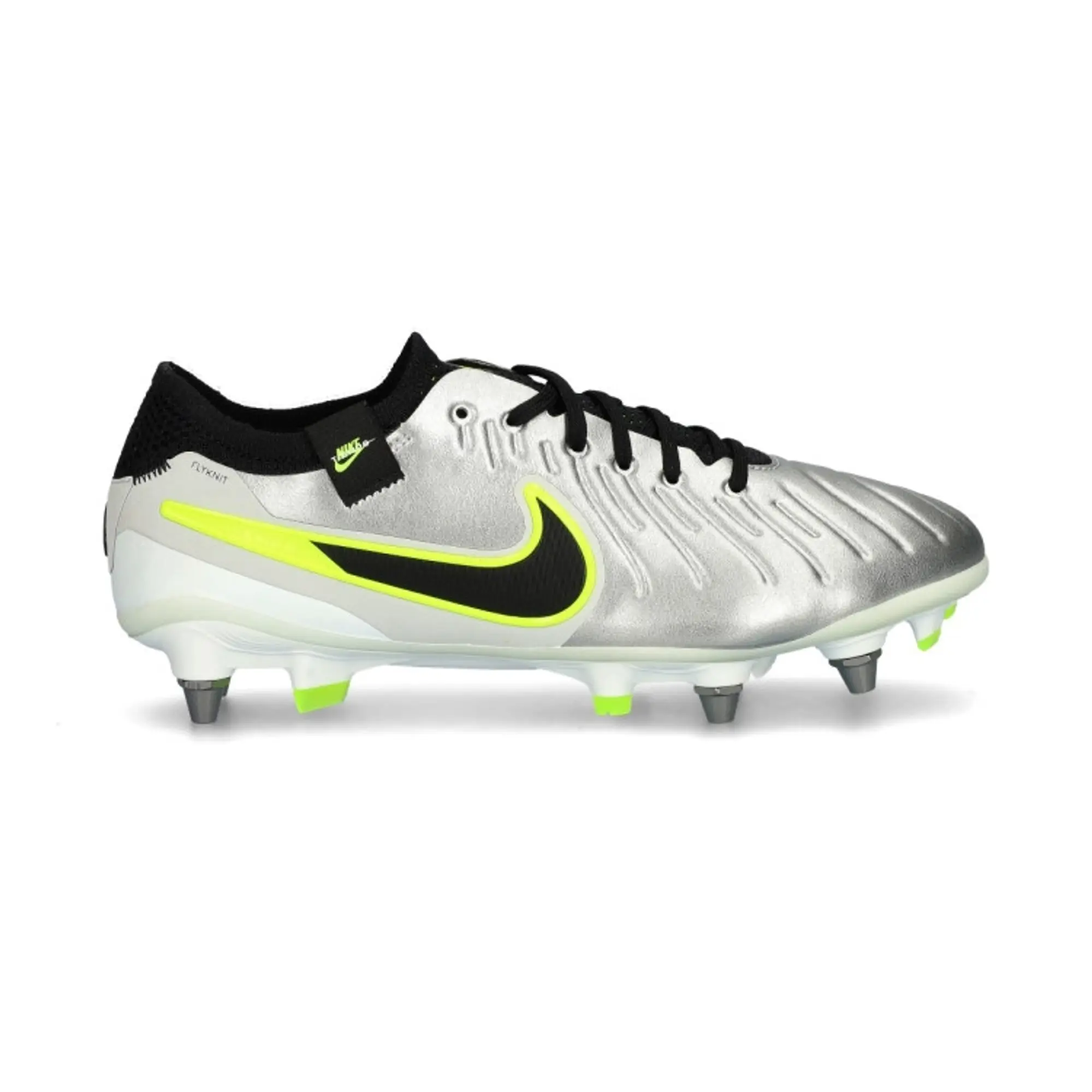 Nike Tiempo Legend 10 Elite Sg-Pro Player Edition Mad Voltage - Metallic Silver/Black/Volt - ['Silver']