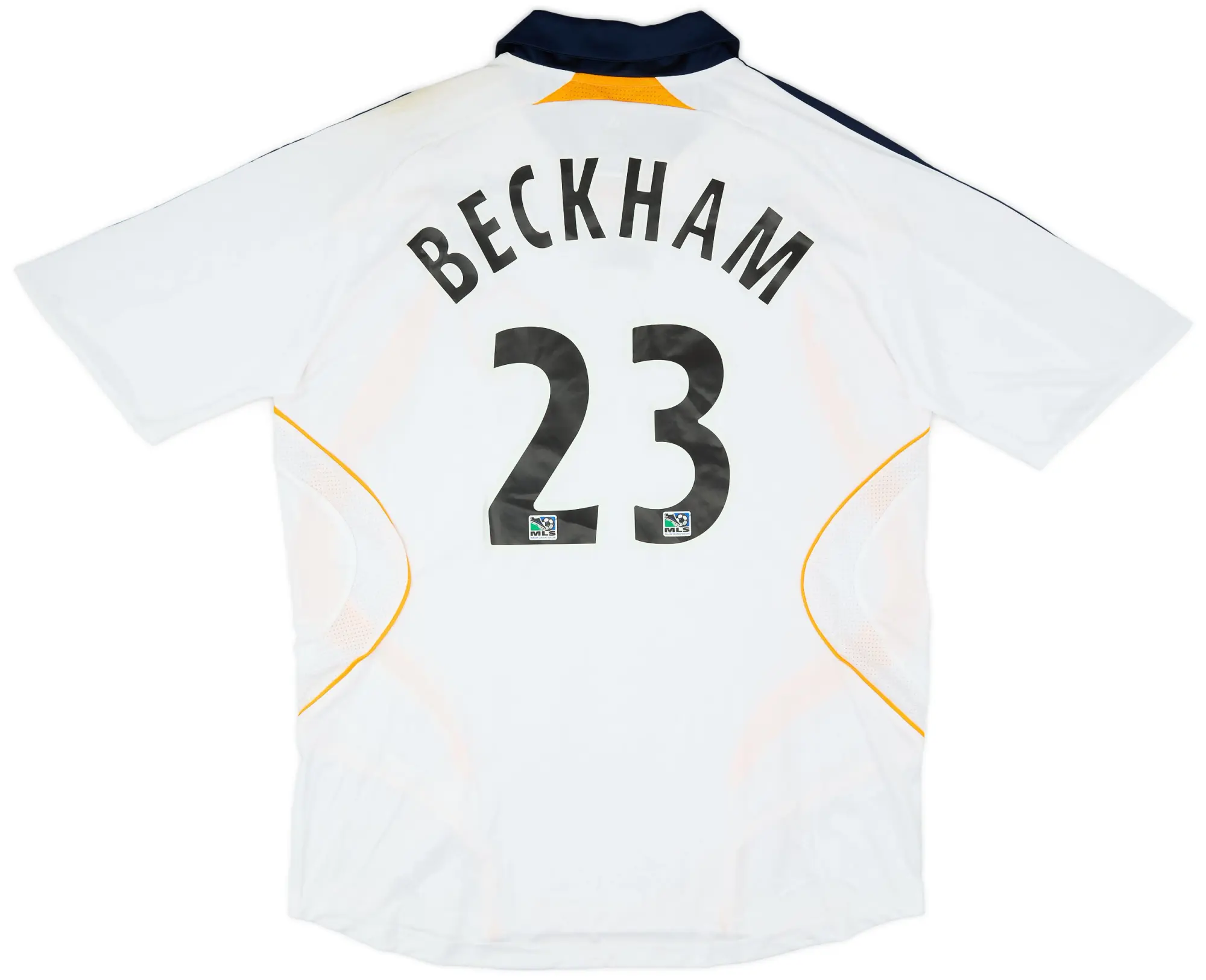 adidas 2007-08 LA Galaxy Home Shirt Beckham #23 (L)