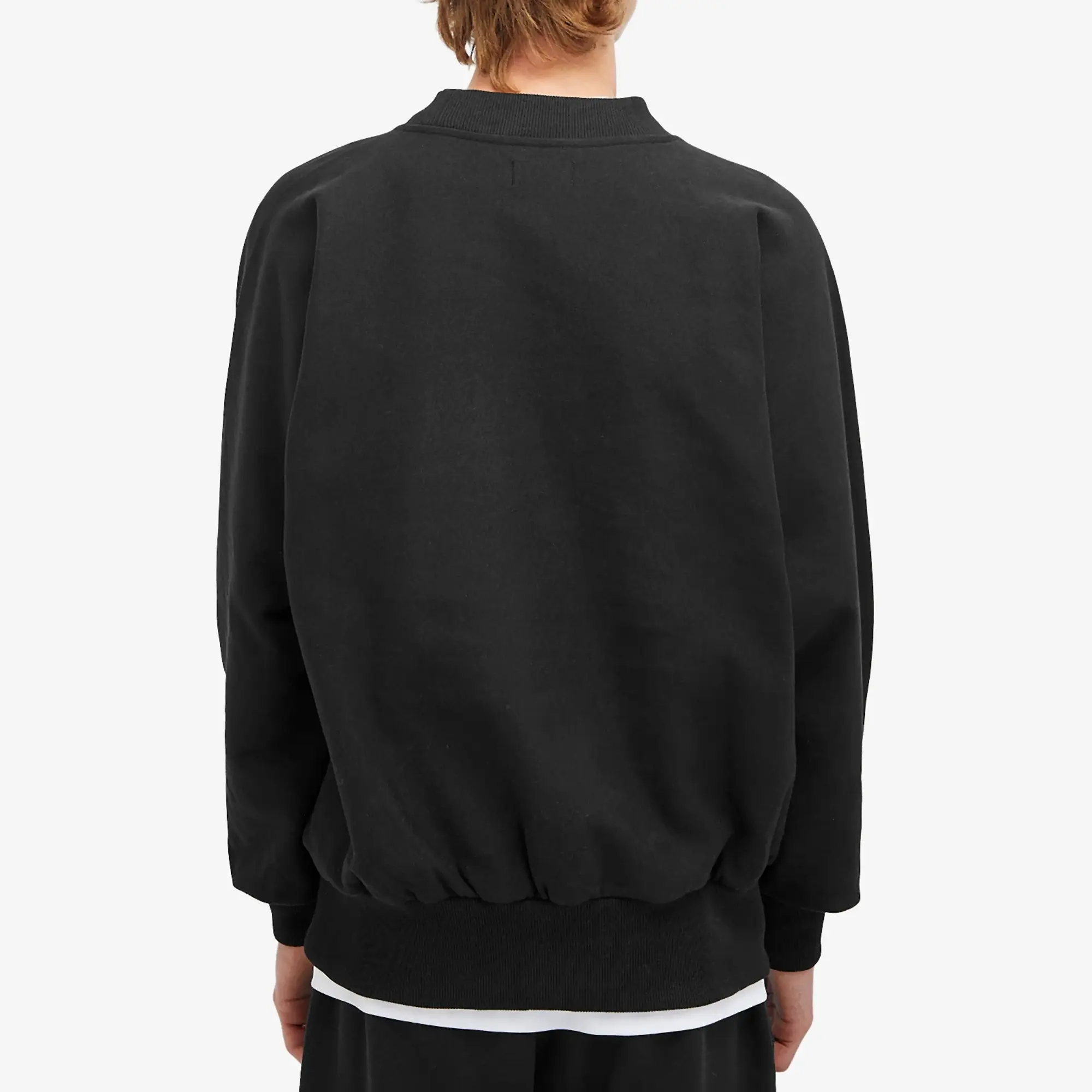 Late Checkout Men's LC Logo Crew Sweat Black