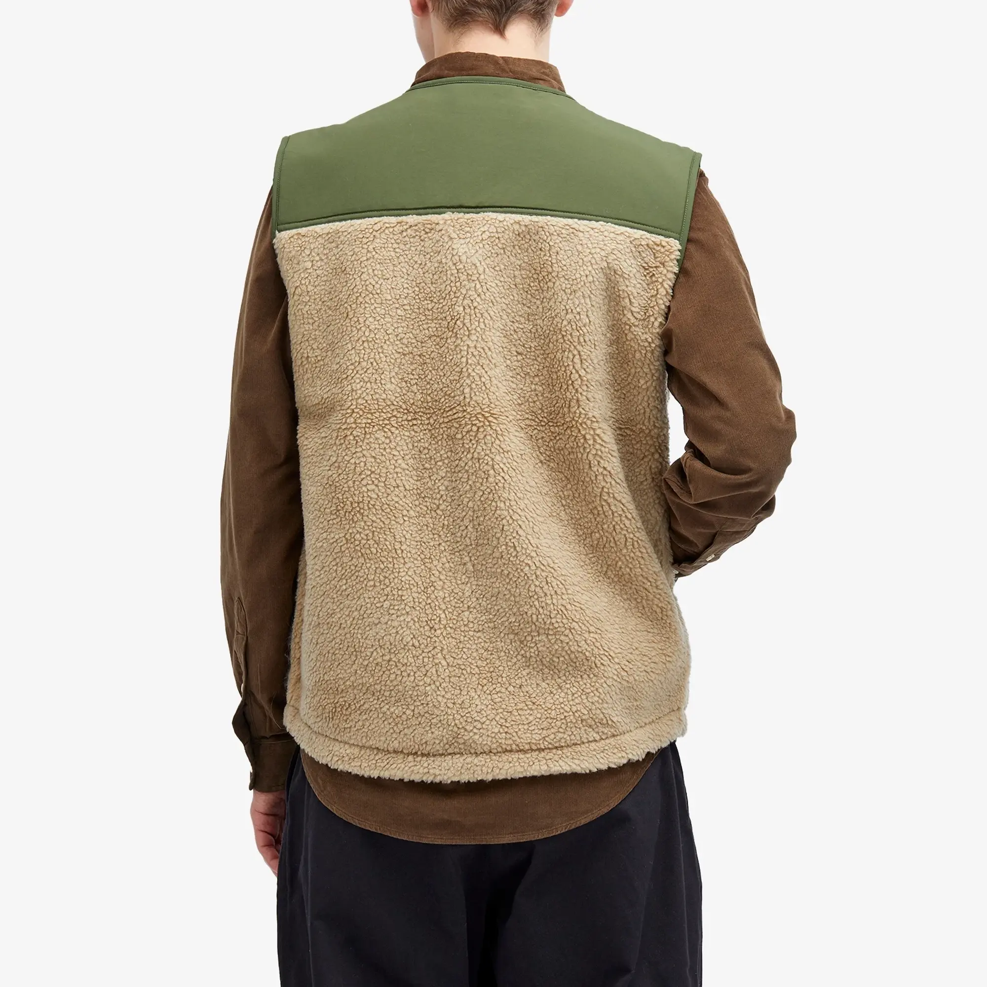 Polo Ralph Lauren Men's Zip Through Gilet Desert Khaki/Dark Loden