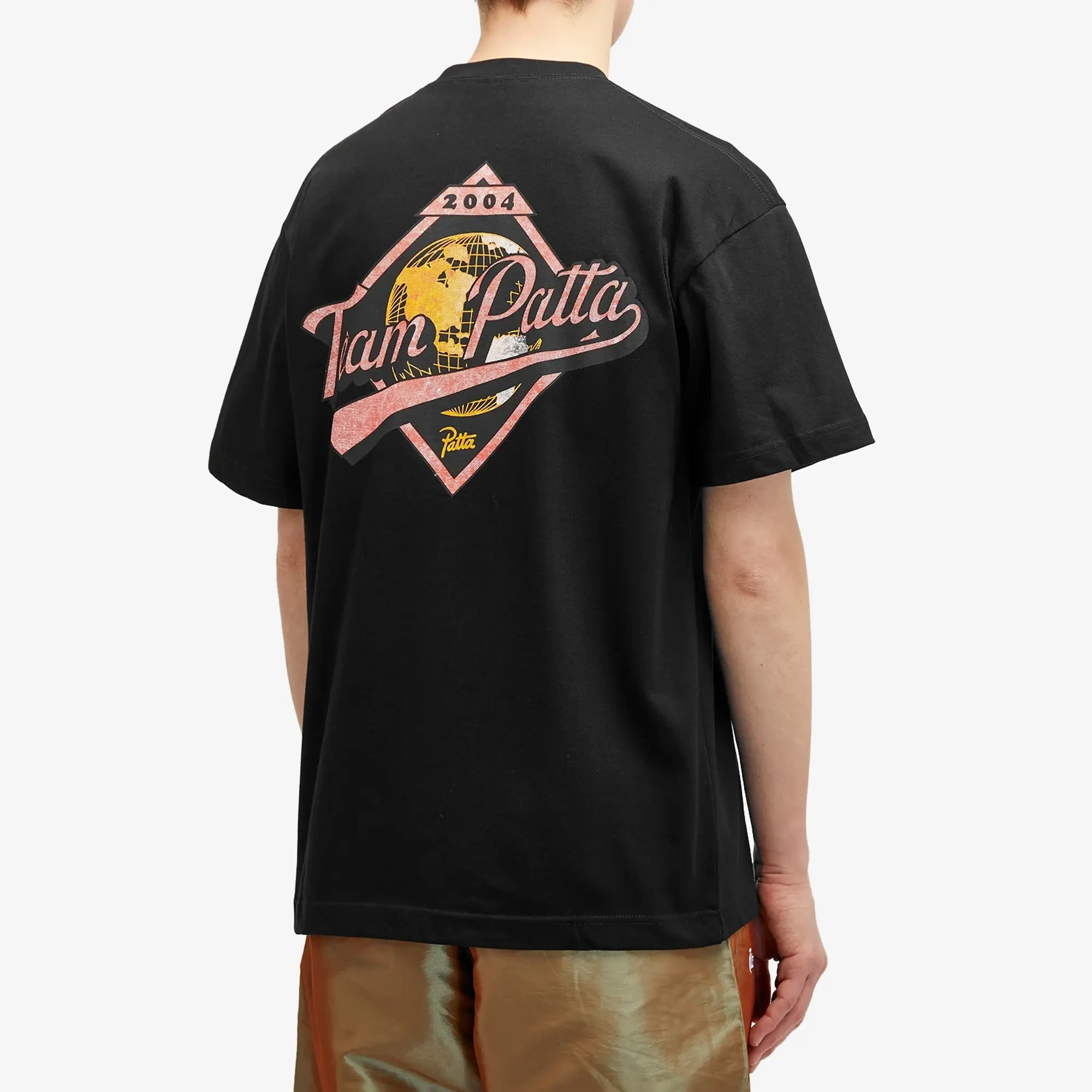 Patta Homerun T-Shirt Men Shortsleeves Black