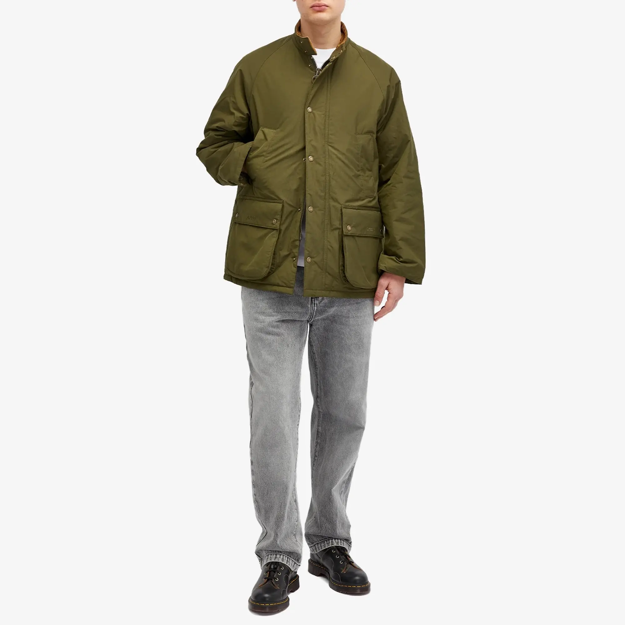 Barbour Men's x Baracuta OS Casual Bedale Jacket Beech