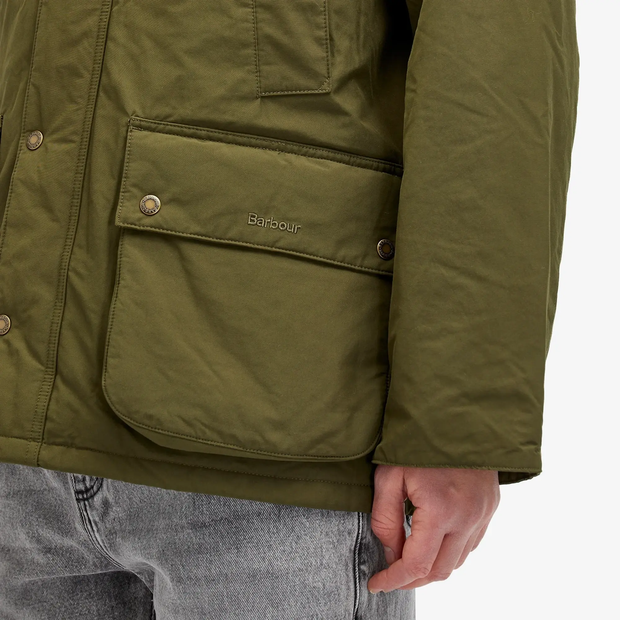 Barbour Men's x Baracuta OS Casual Bedale Jacket Beech