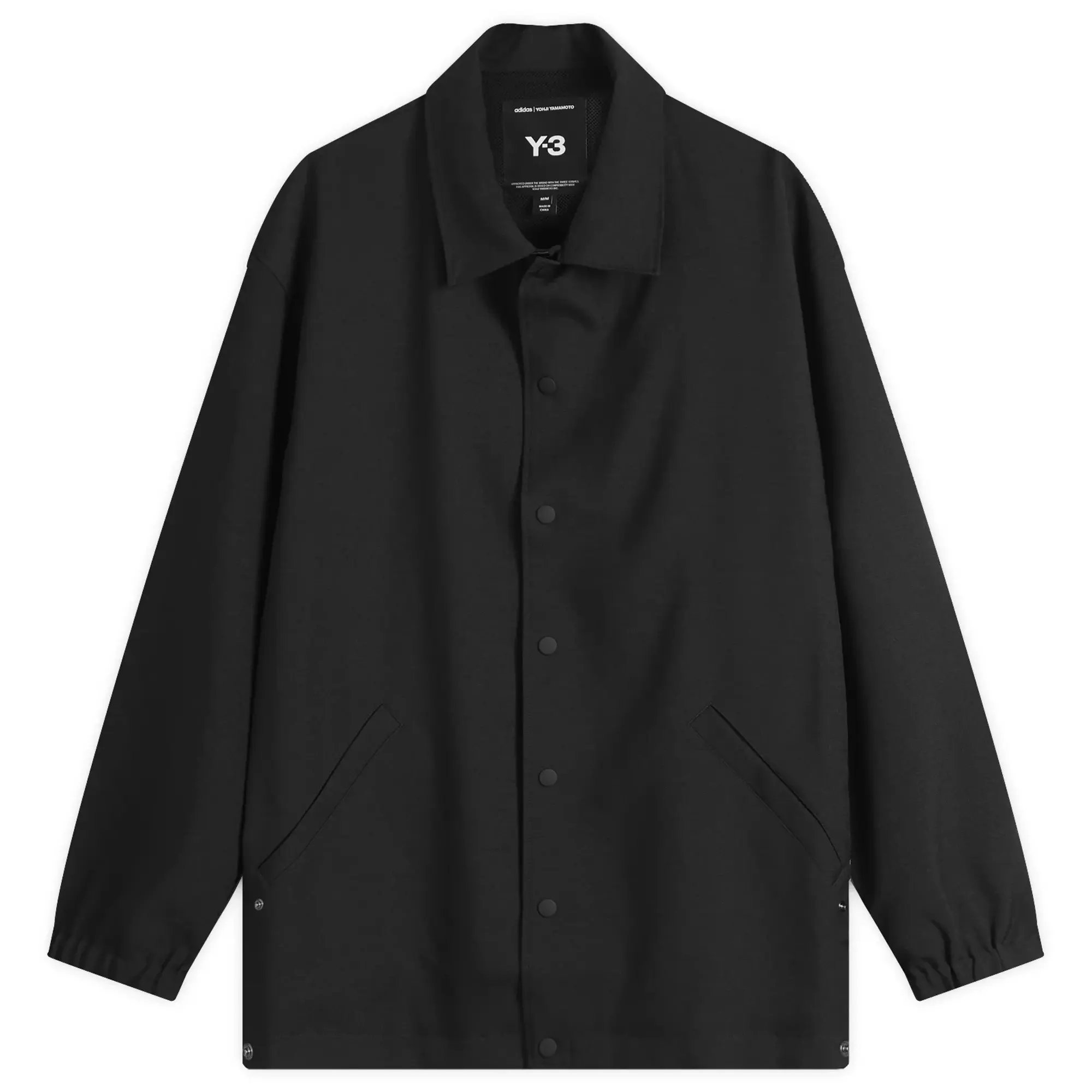 Y-3 Men's Sport Uniform Coach Jacket Black