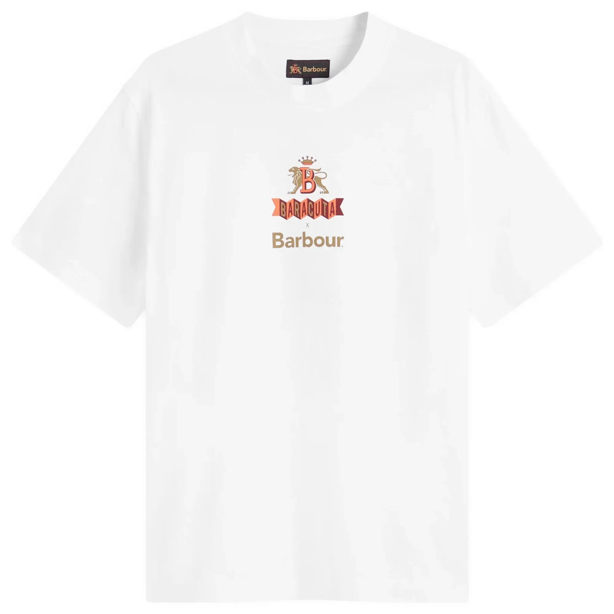 Barbour Men's x Baracuta Archive T-Shirt White