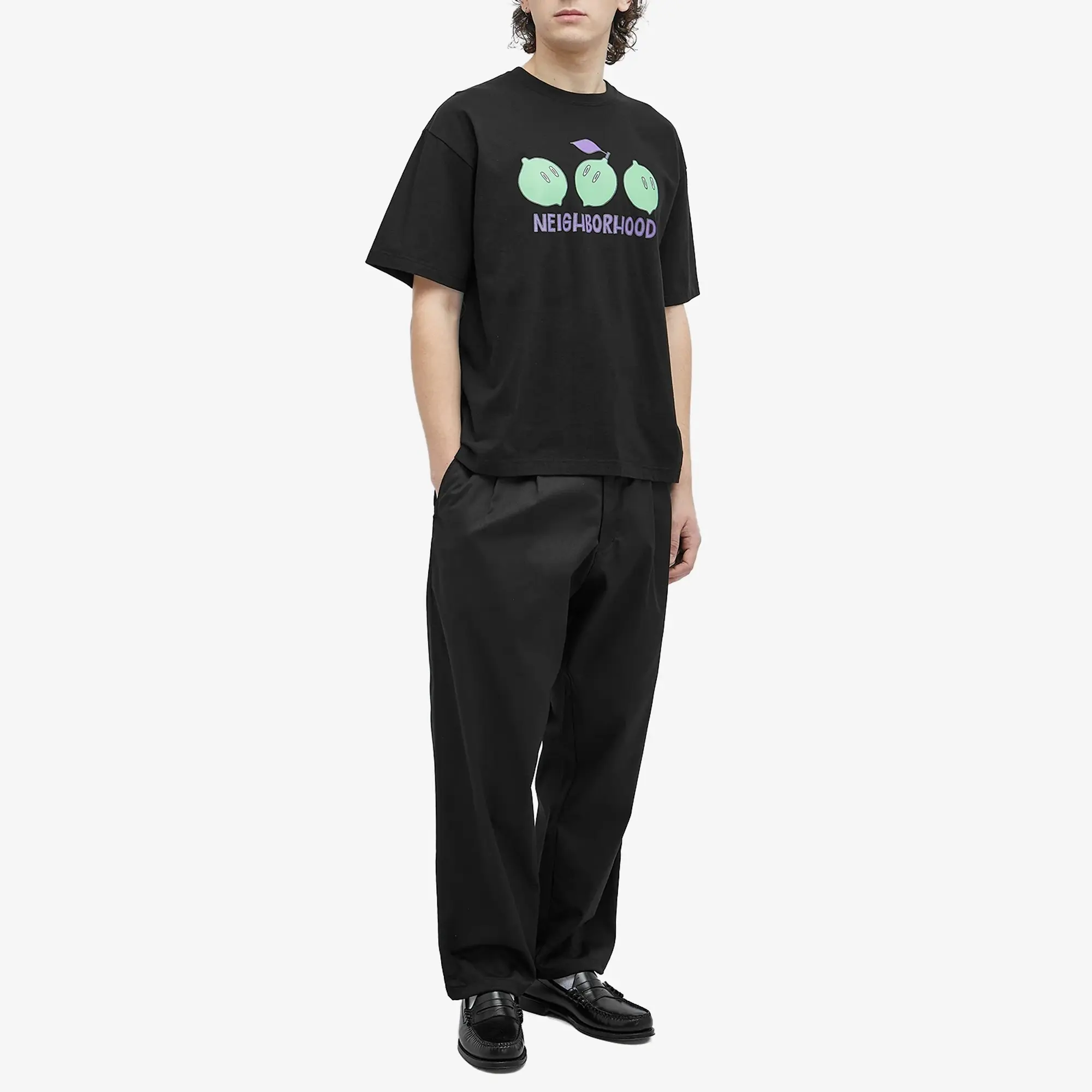 Neighborhood Men's SS-20 T-Shirt Black