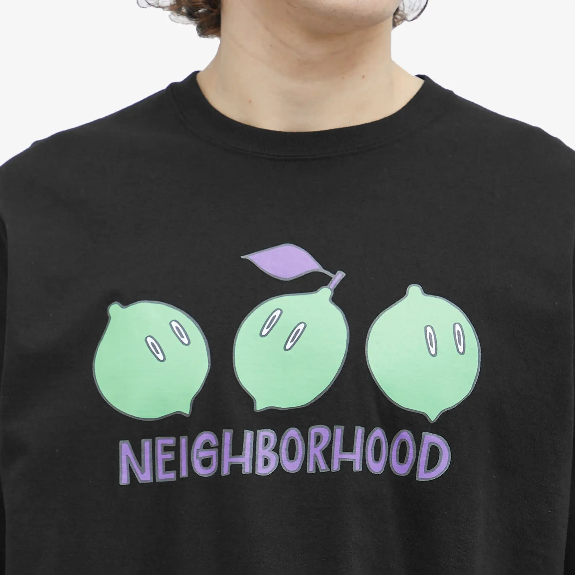 Neighborhood Men's SS-20 T-Shirt Black