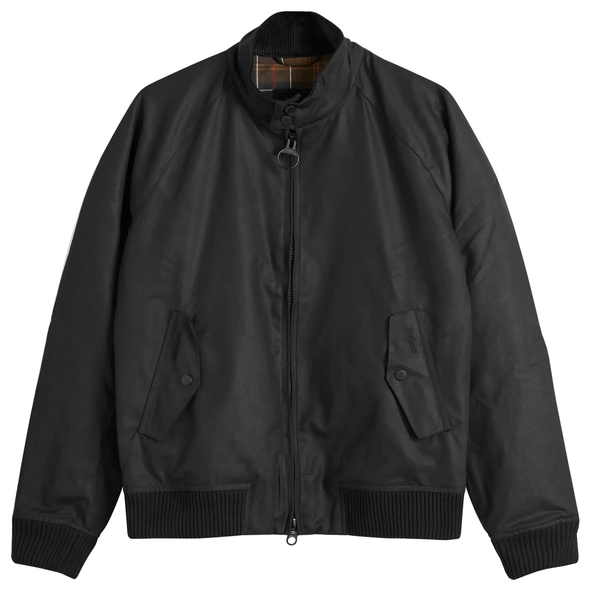Barbour Men's x Baracuta Porton Wax Jacket Black | MWX2237BK11
